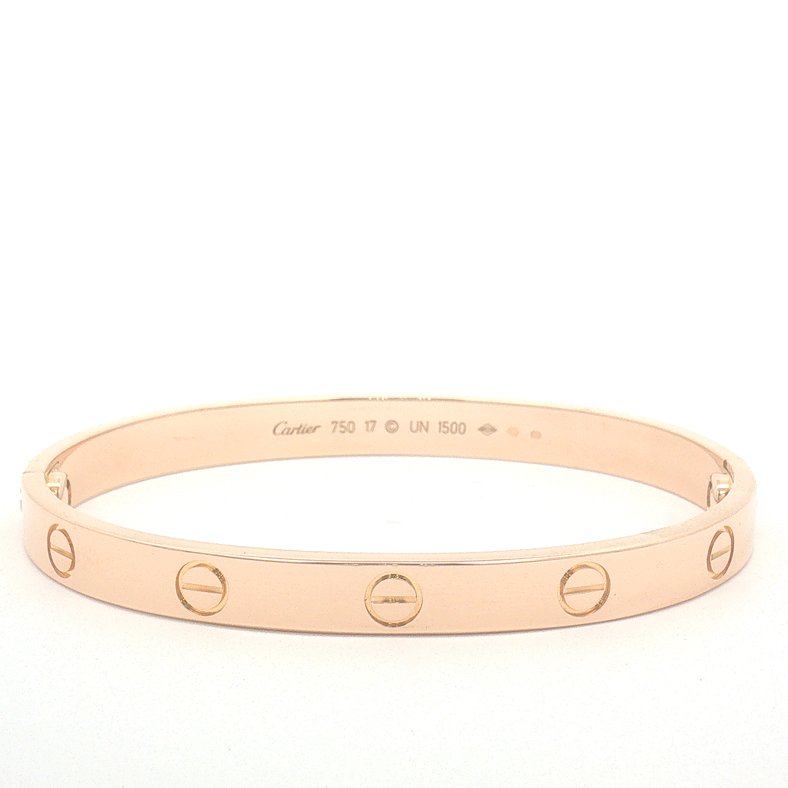 Cartier 18ct Rose Gold Classic Love Bangle