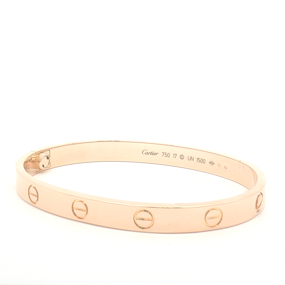 Cartier 18ct Rose Gold Classic Love Bangle
