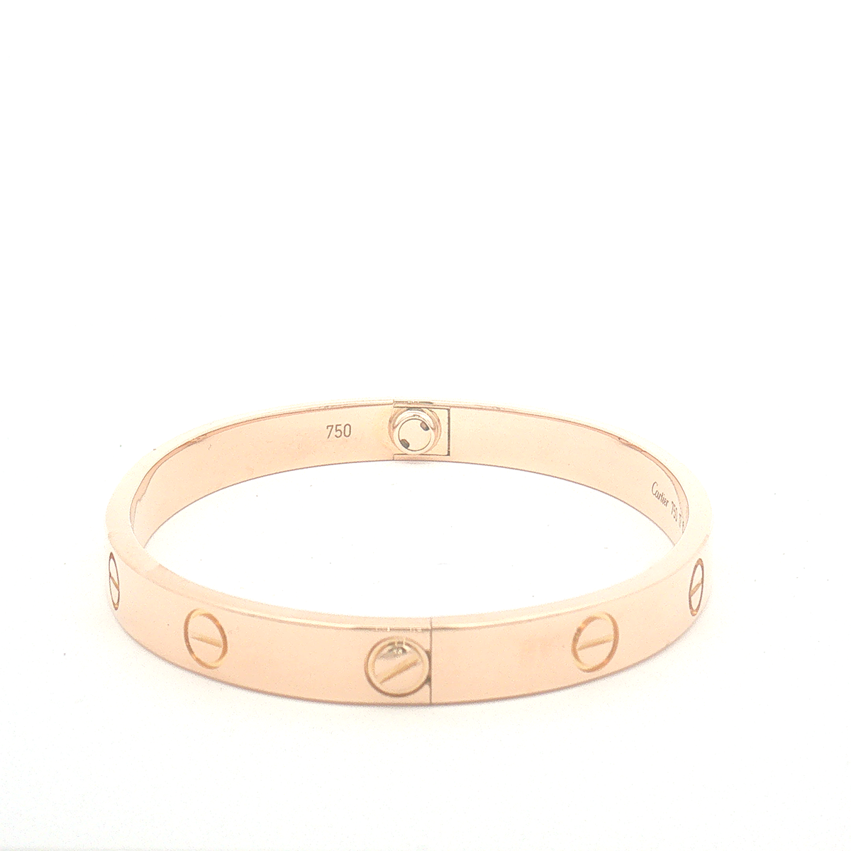 Cartier 18ct Rose Gold Classic Love Bangle