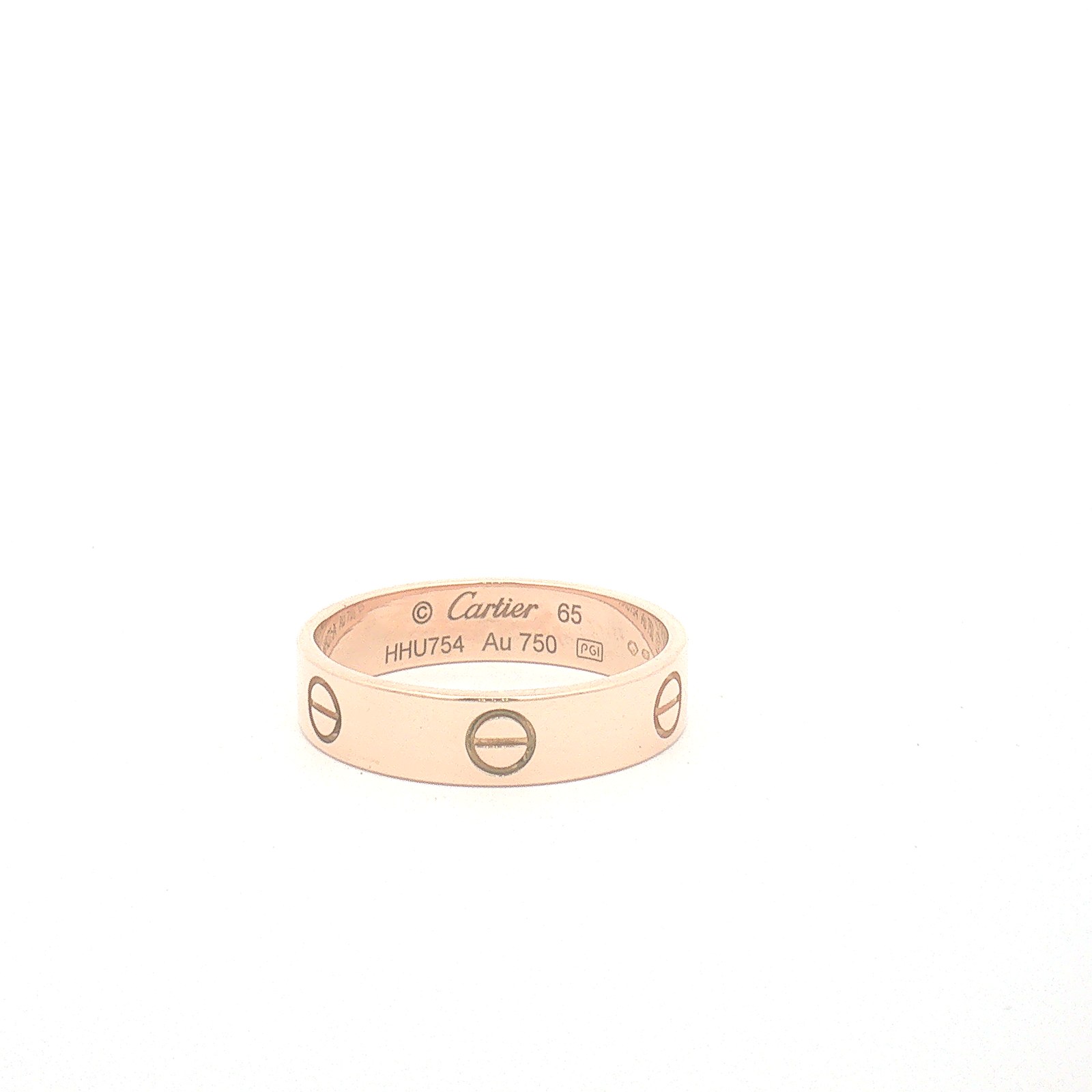 Cartier 18ct Rose Gold Love Ring