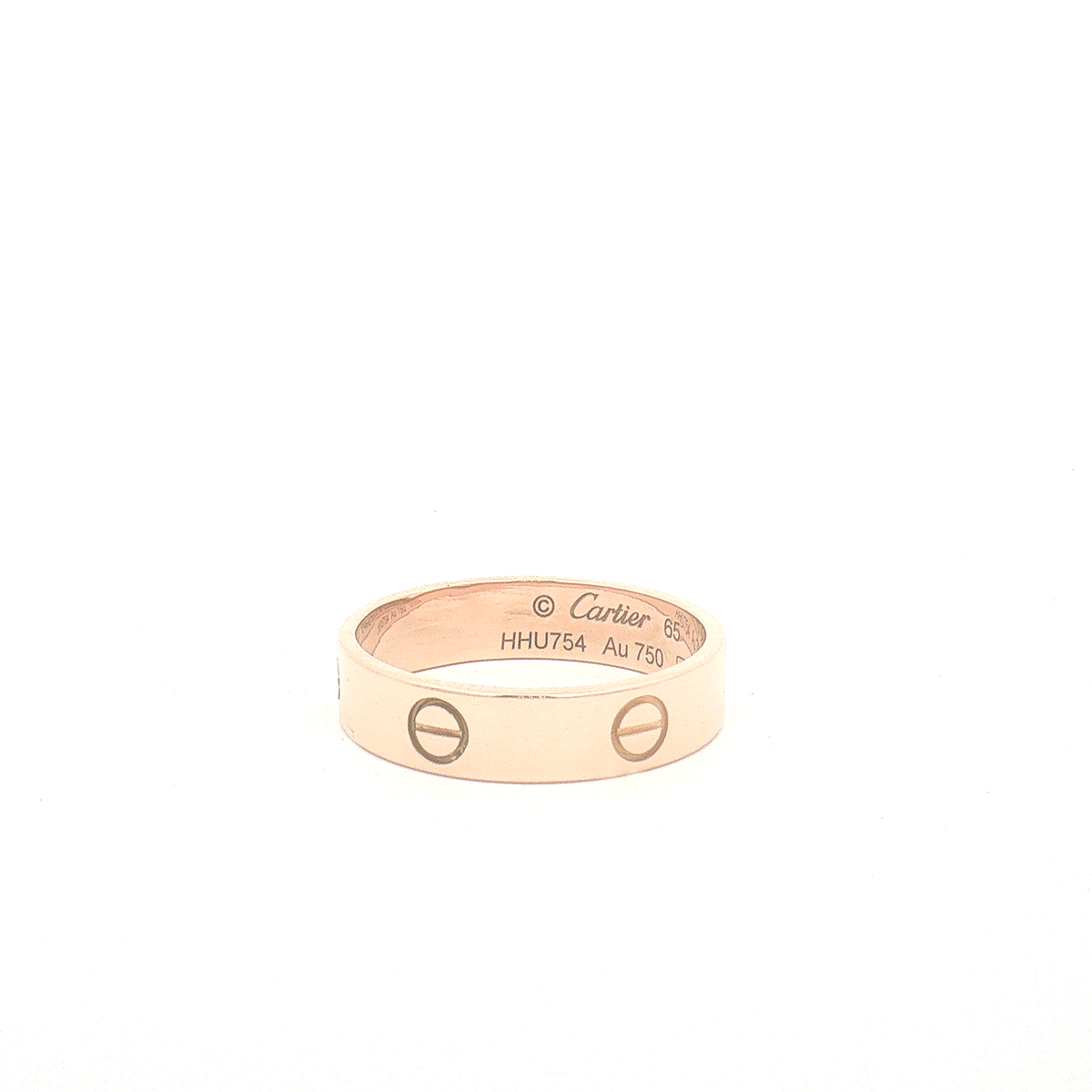 Cartier 18ct Rose Gold Love Ring