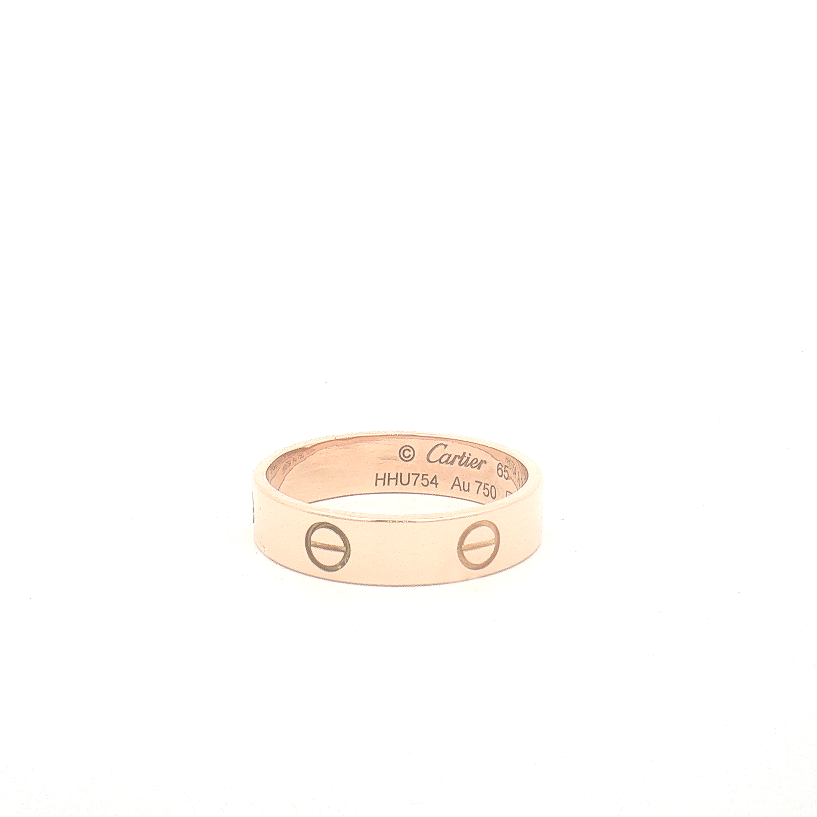 Cartier 18ct Rose Gold Love Ring