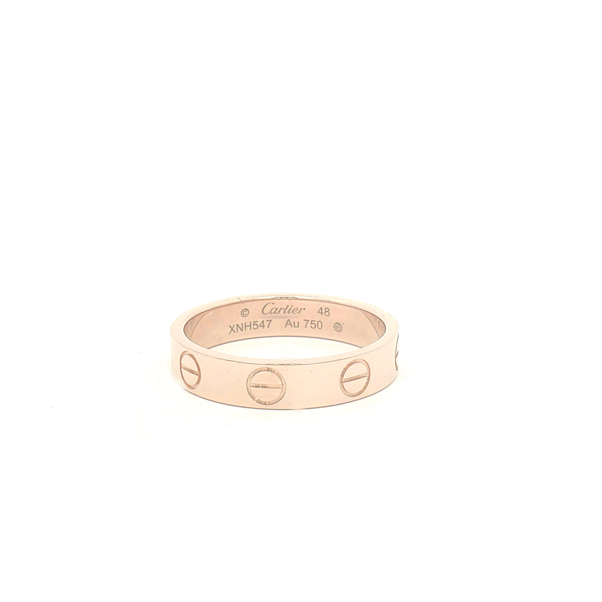 Cartier 18ct Rose Gold Narrow Love Ring