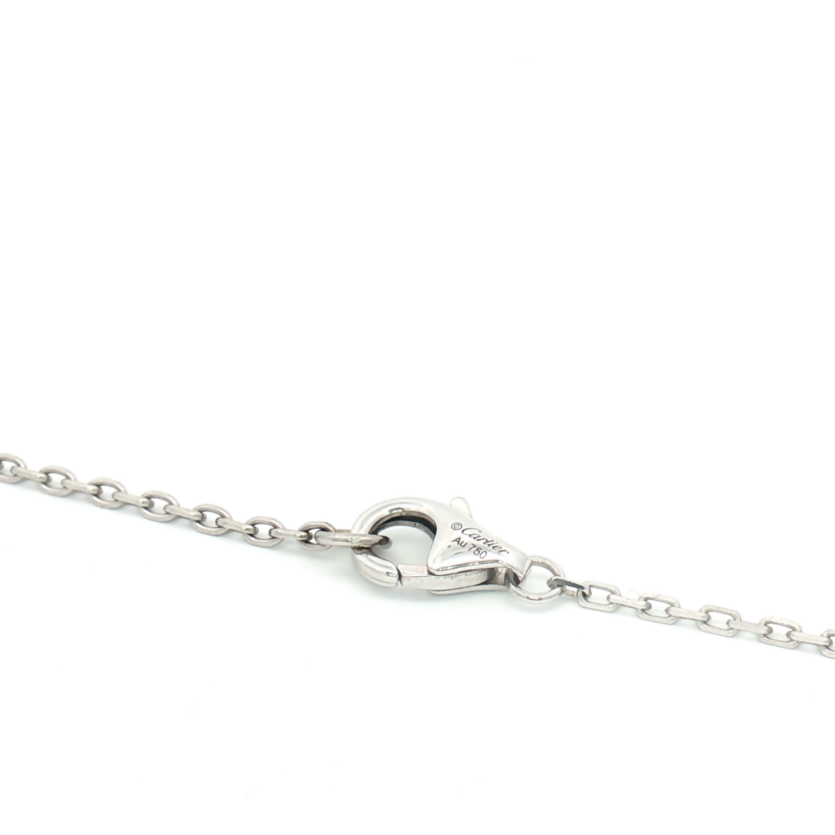 Cartier 18ct White Gold Juste un Clou Diamond Necklace JRS170