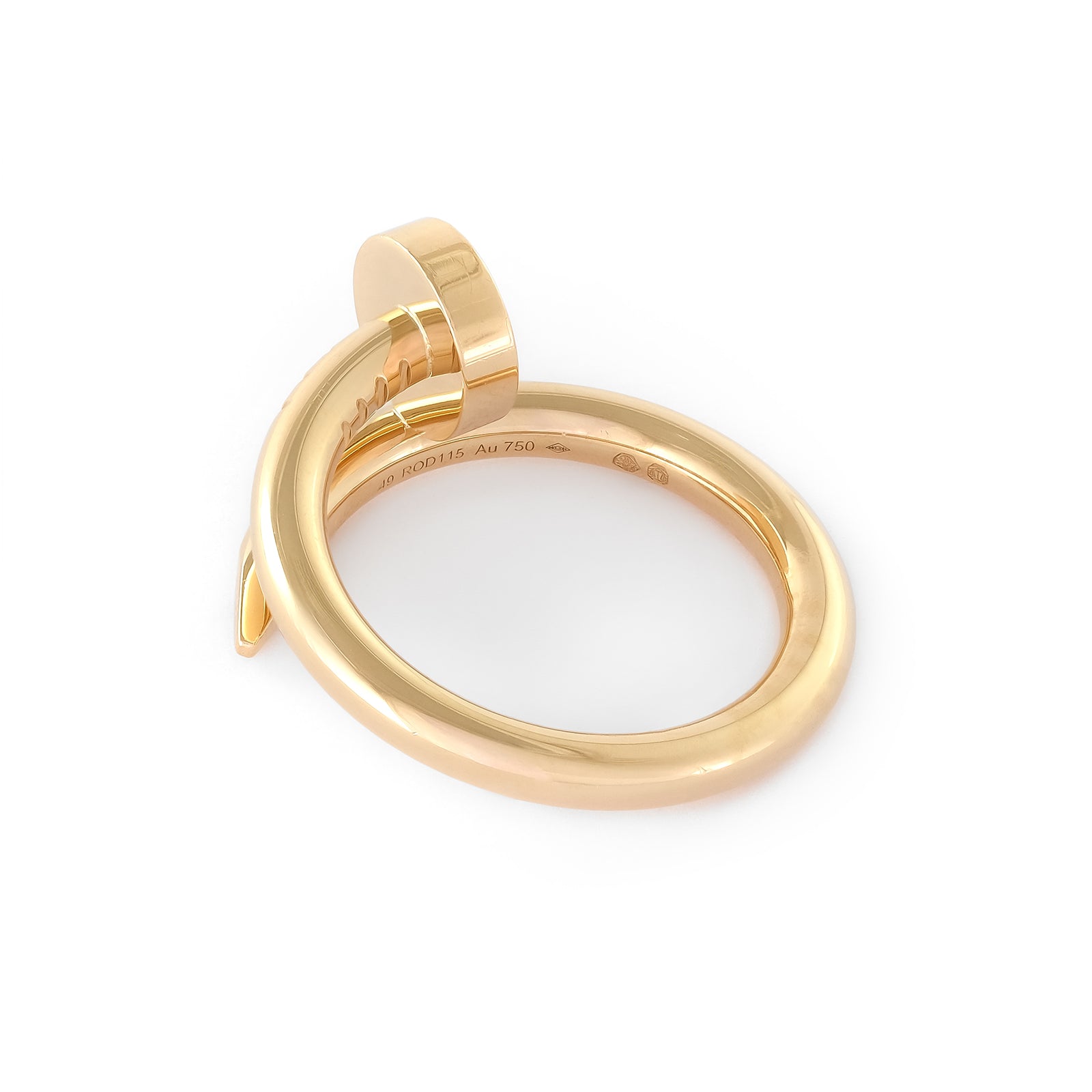 Cartier 18ct Yellow Gold Juste Un Clou Ring B4092652