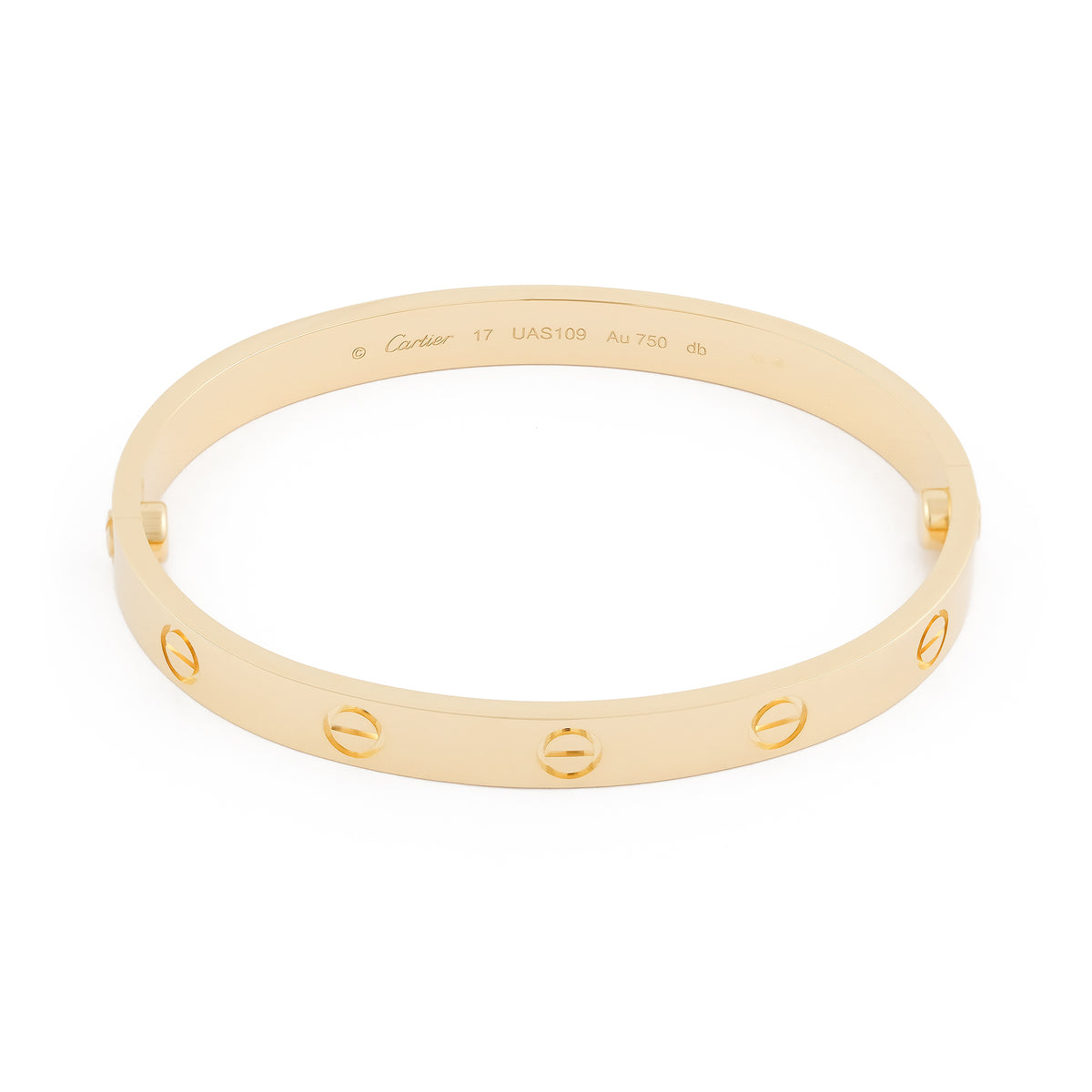 Cartier 18ct Yellow Gold Love Bangle B6067517