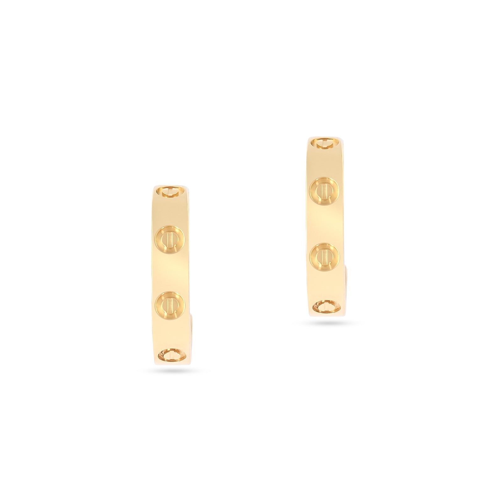 Cartier 18ct Yellow Gold Love Hoops