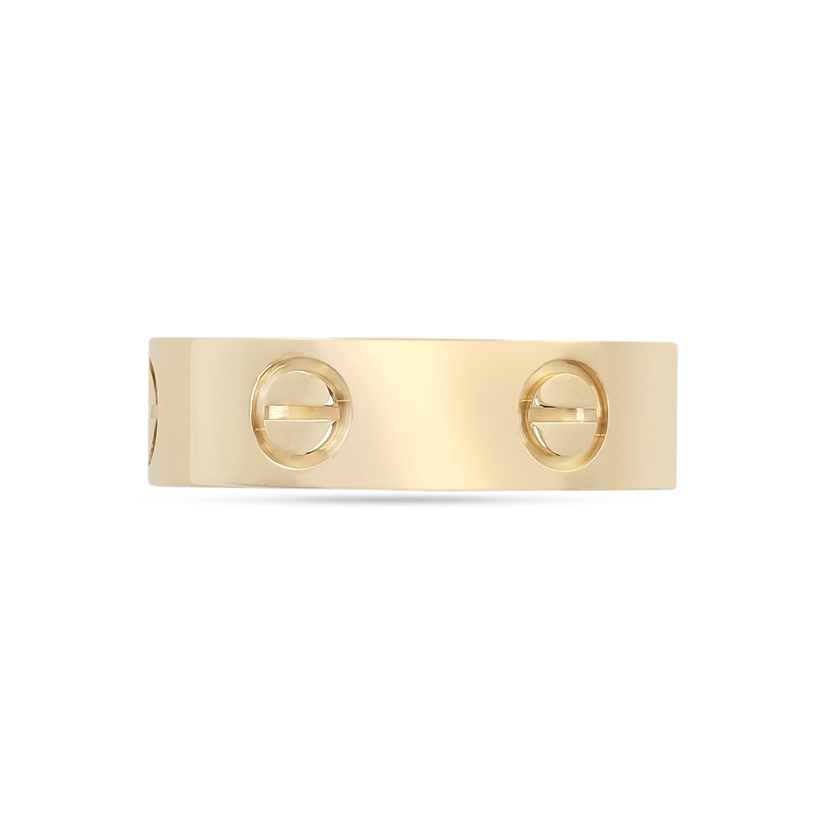 Cartier 18ct Yellow Gold Plain Love Ring