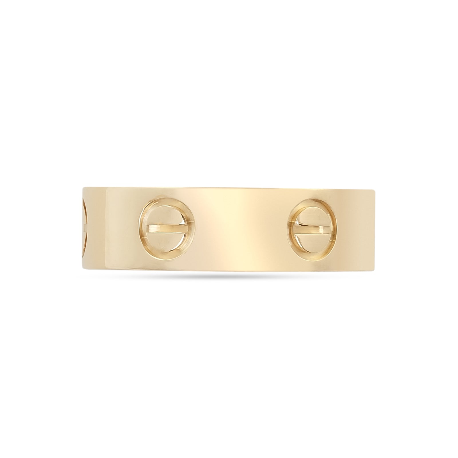 Cartier 18ct Yellow Gold Plain Love Ring