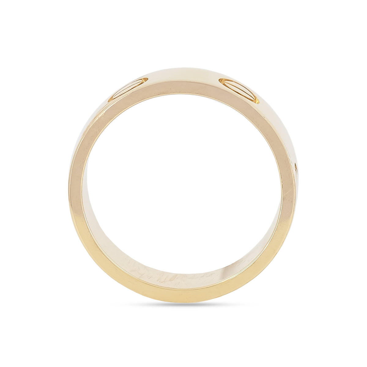 Cartier 18ct Yellow Gold Plain Love Ring