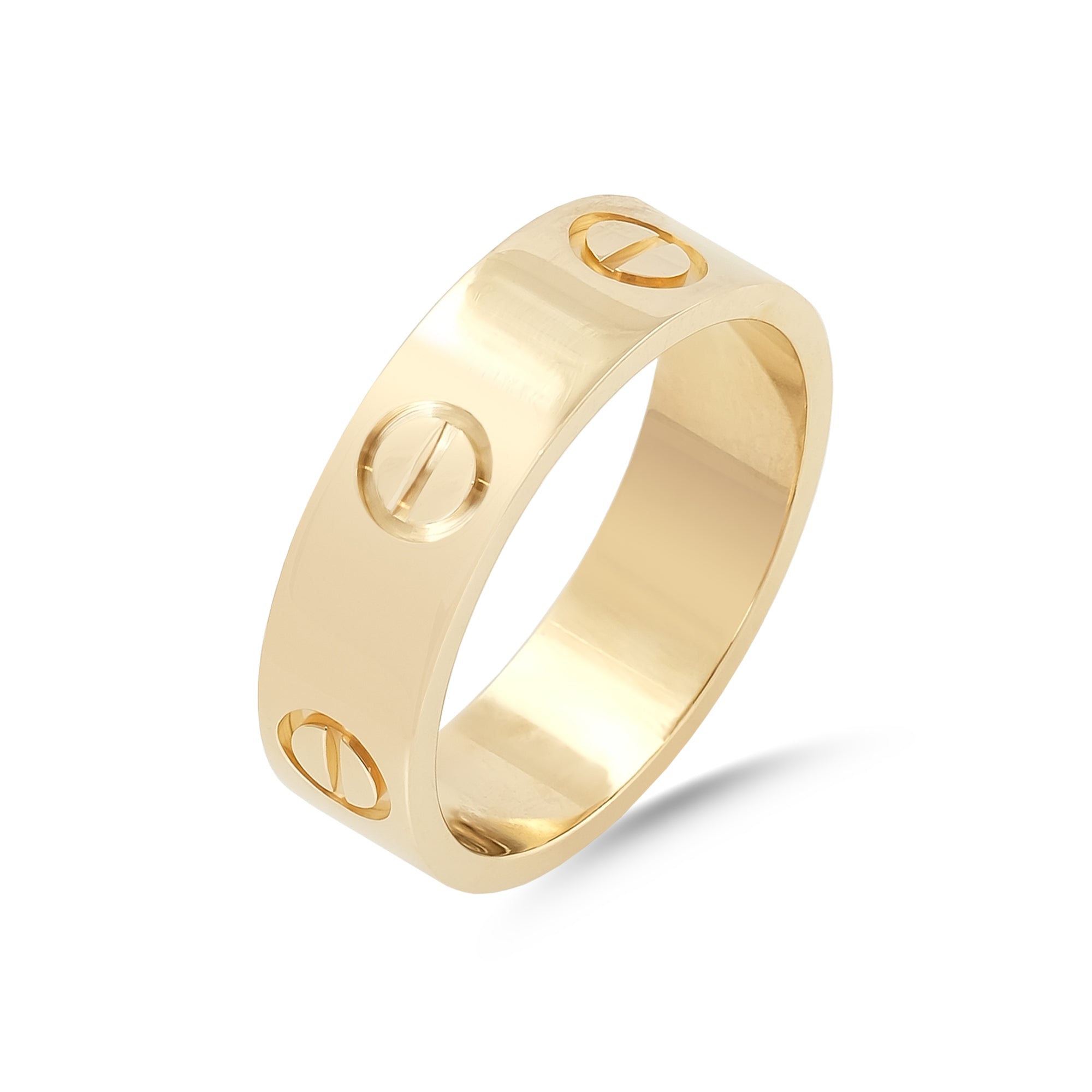 Cartier 18ct Yellow Gold Plain Love Ring