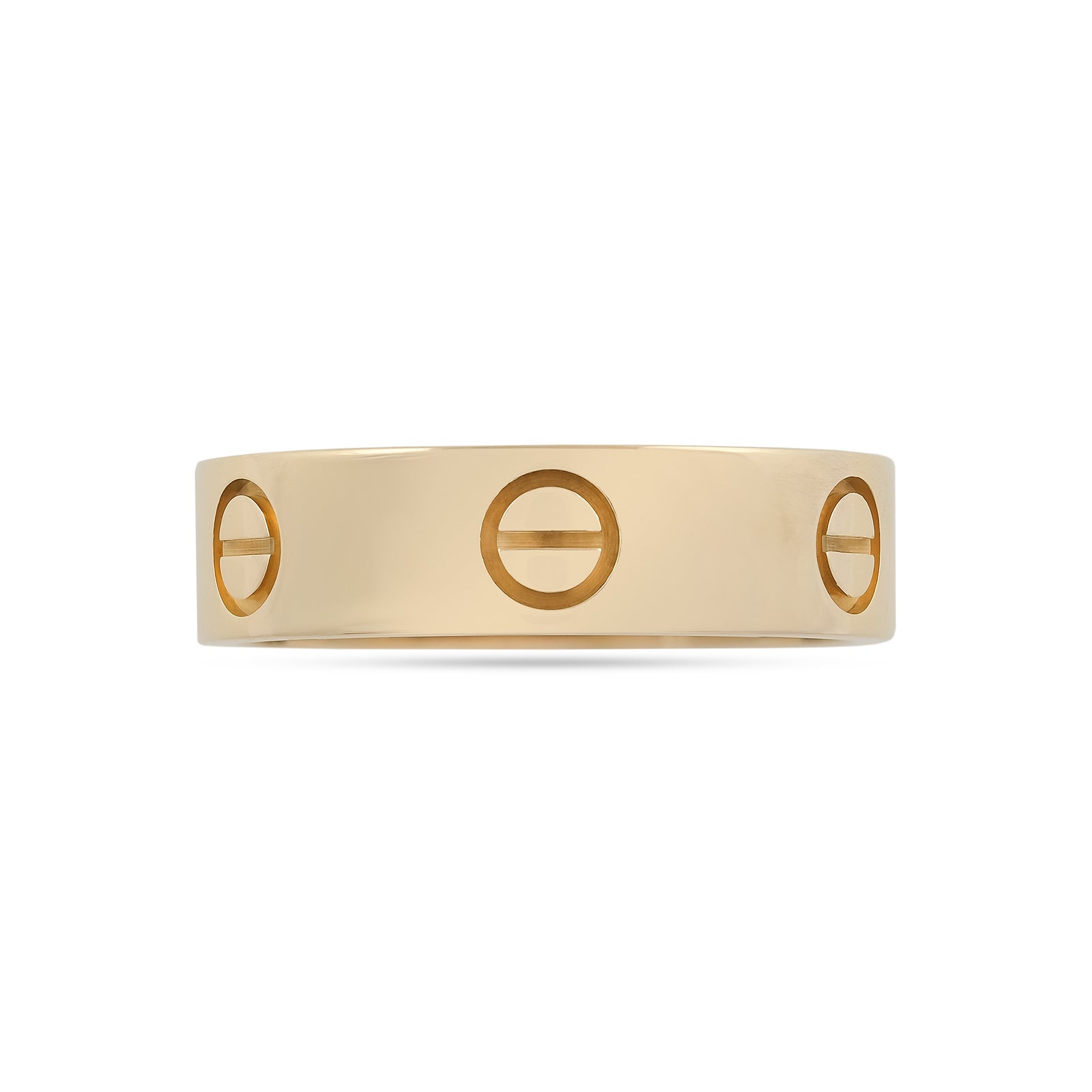 Cartier 18ct Yellow Gold Plain Love Ring B4084600