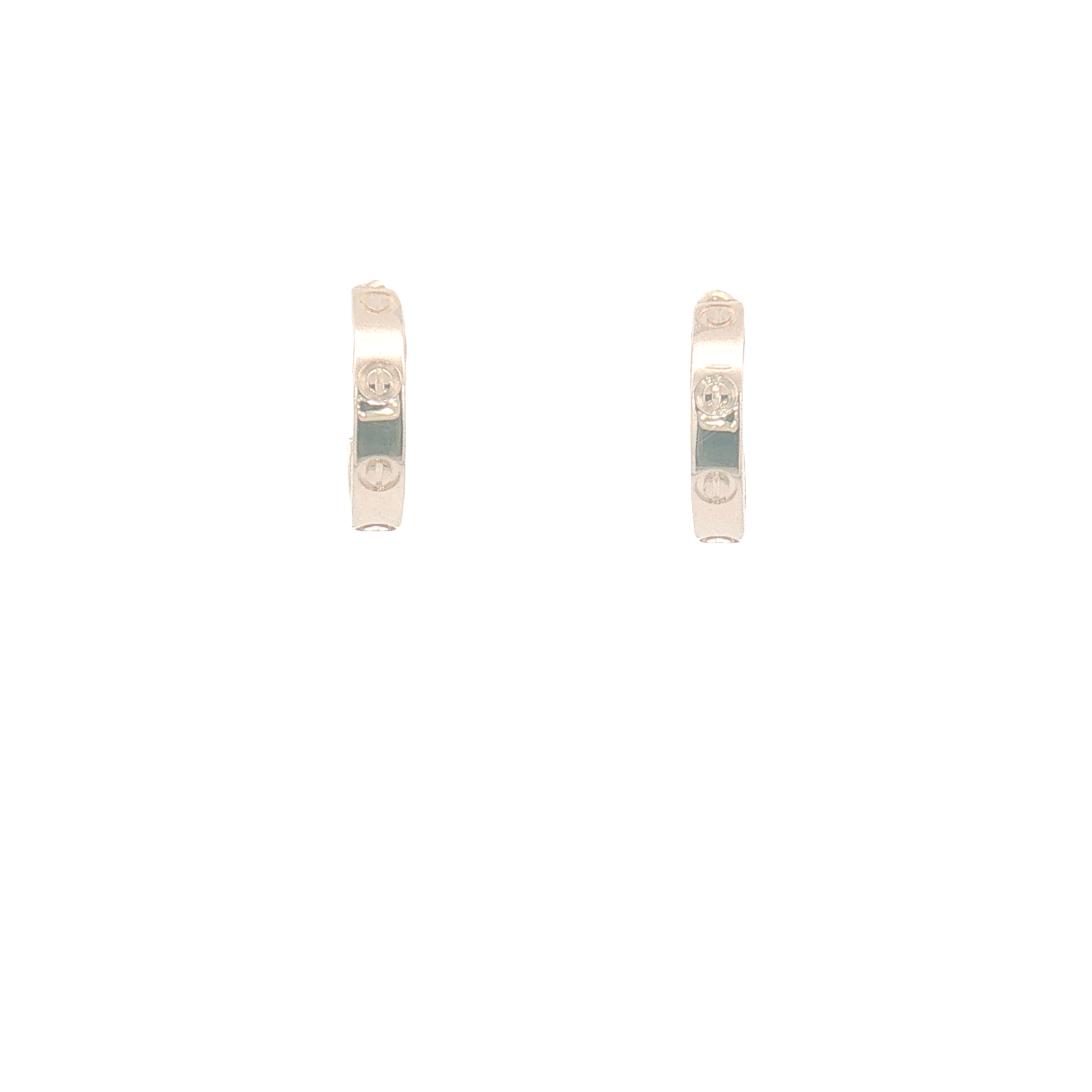 
Cartier 18ct Yellow Gold Small Love Hoops Earrings
