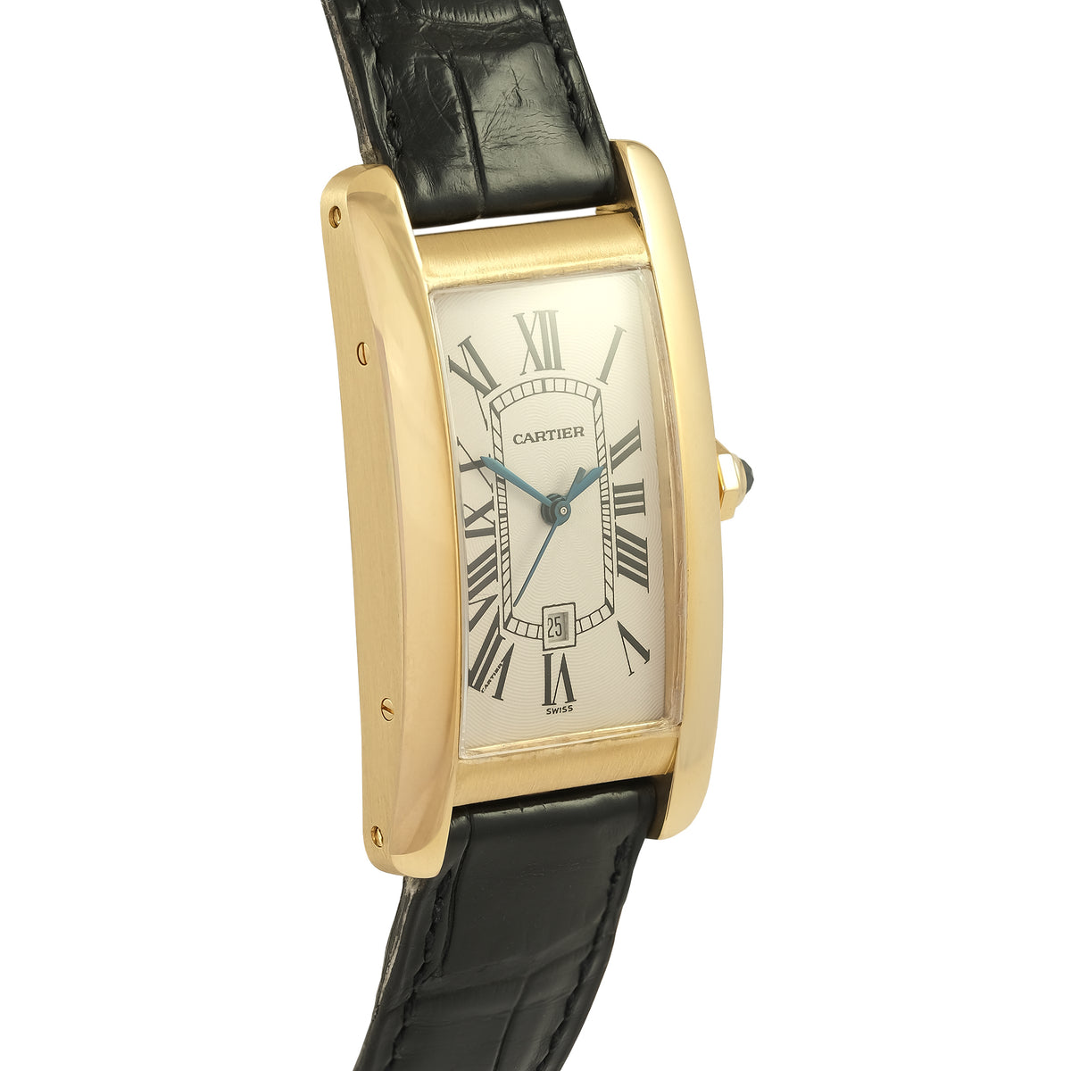 Cartier 18ct Yellow Gold Tank Americaine 1725 Shot 6