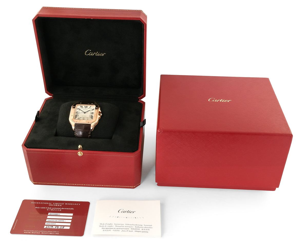 Cartier Santos De Cartier Large WGSA0011