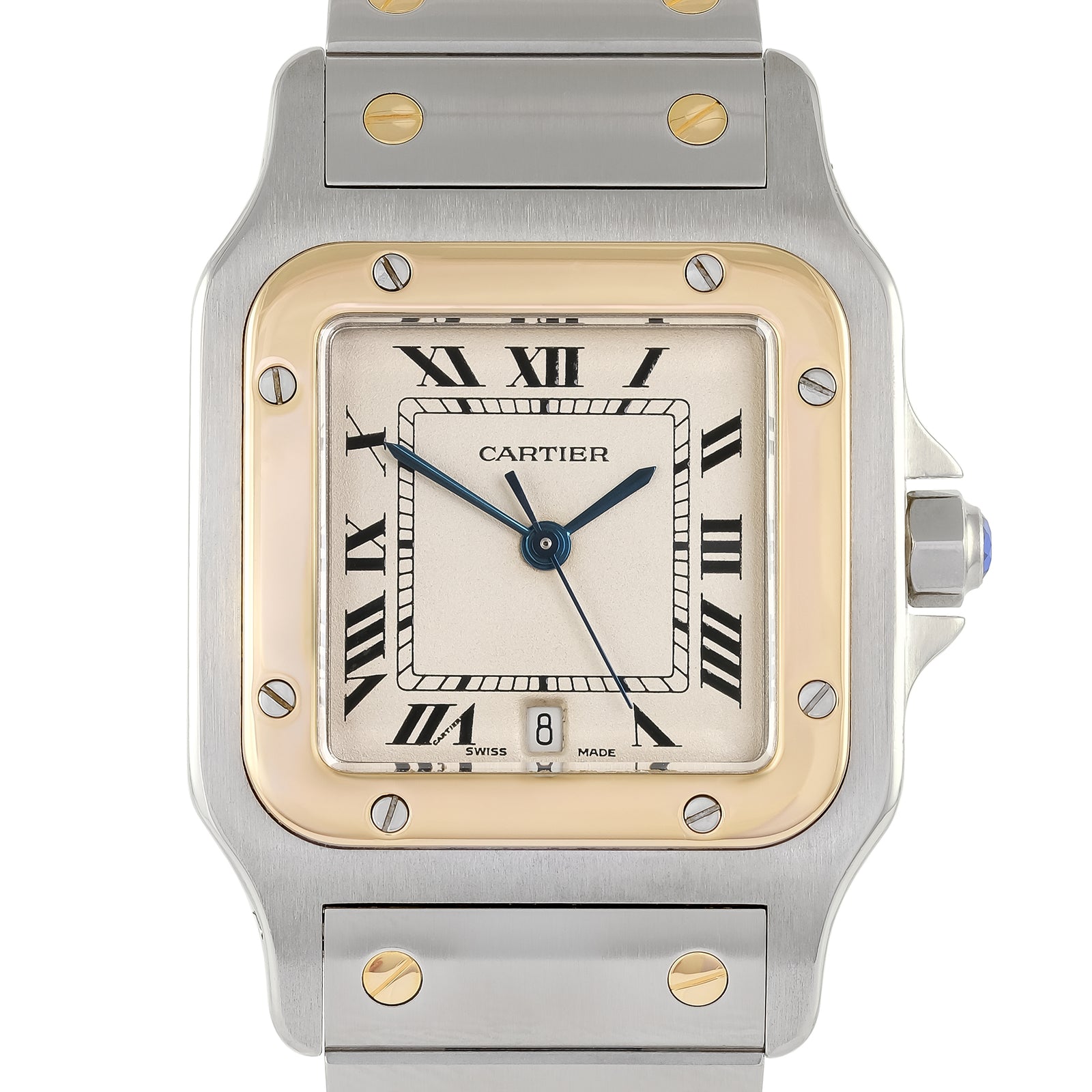 Cartier Santos Galbee XL 187901 Bi-Metal