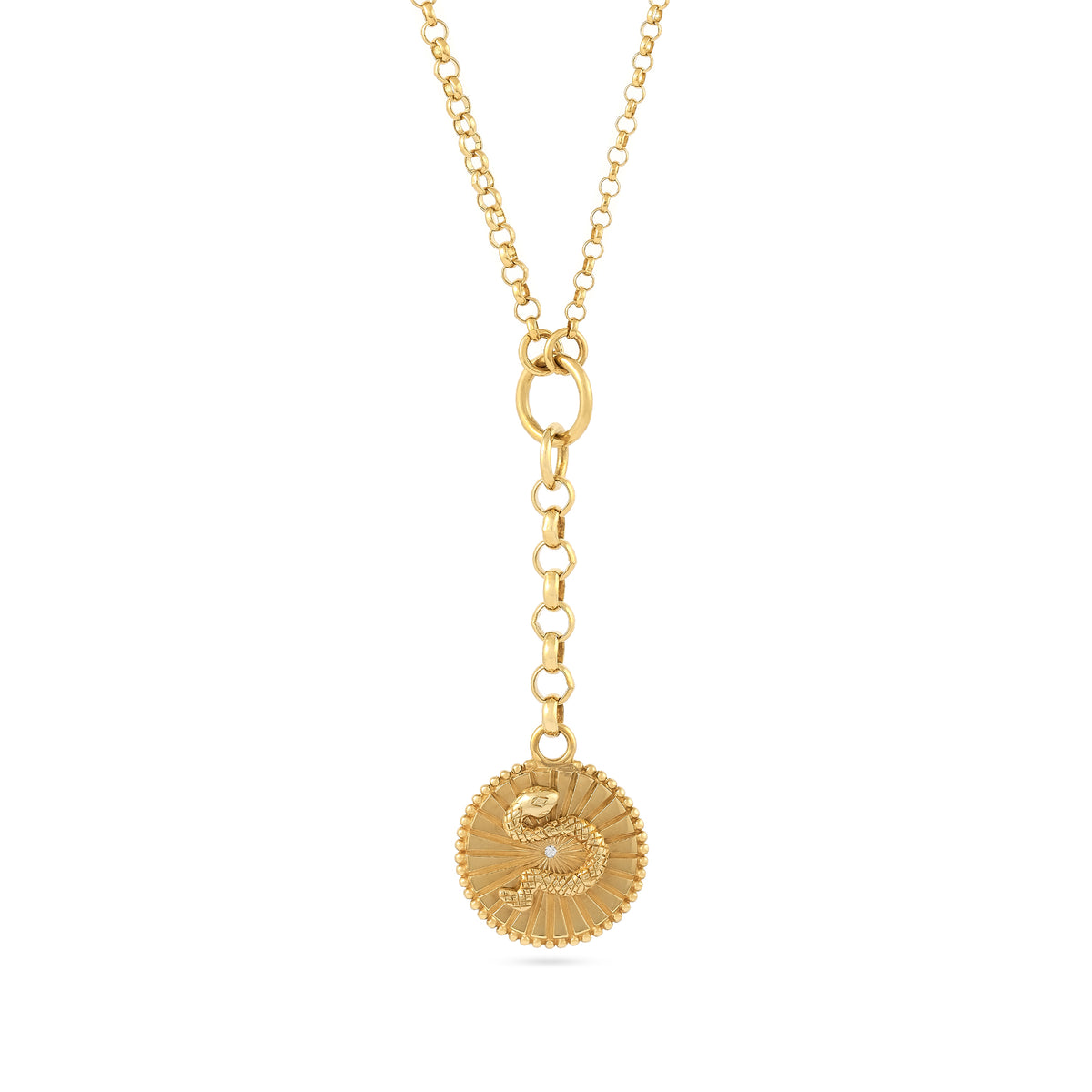 FoundRae Wholeness 18ct Yellow Gold Necklace