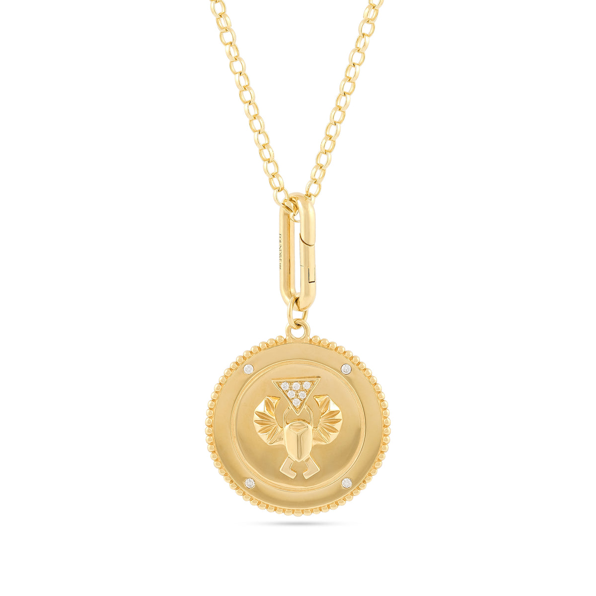 Foundrae Protection 18ct Yellow Gold Necklace