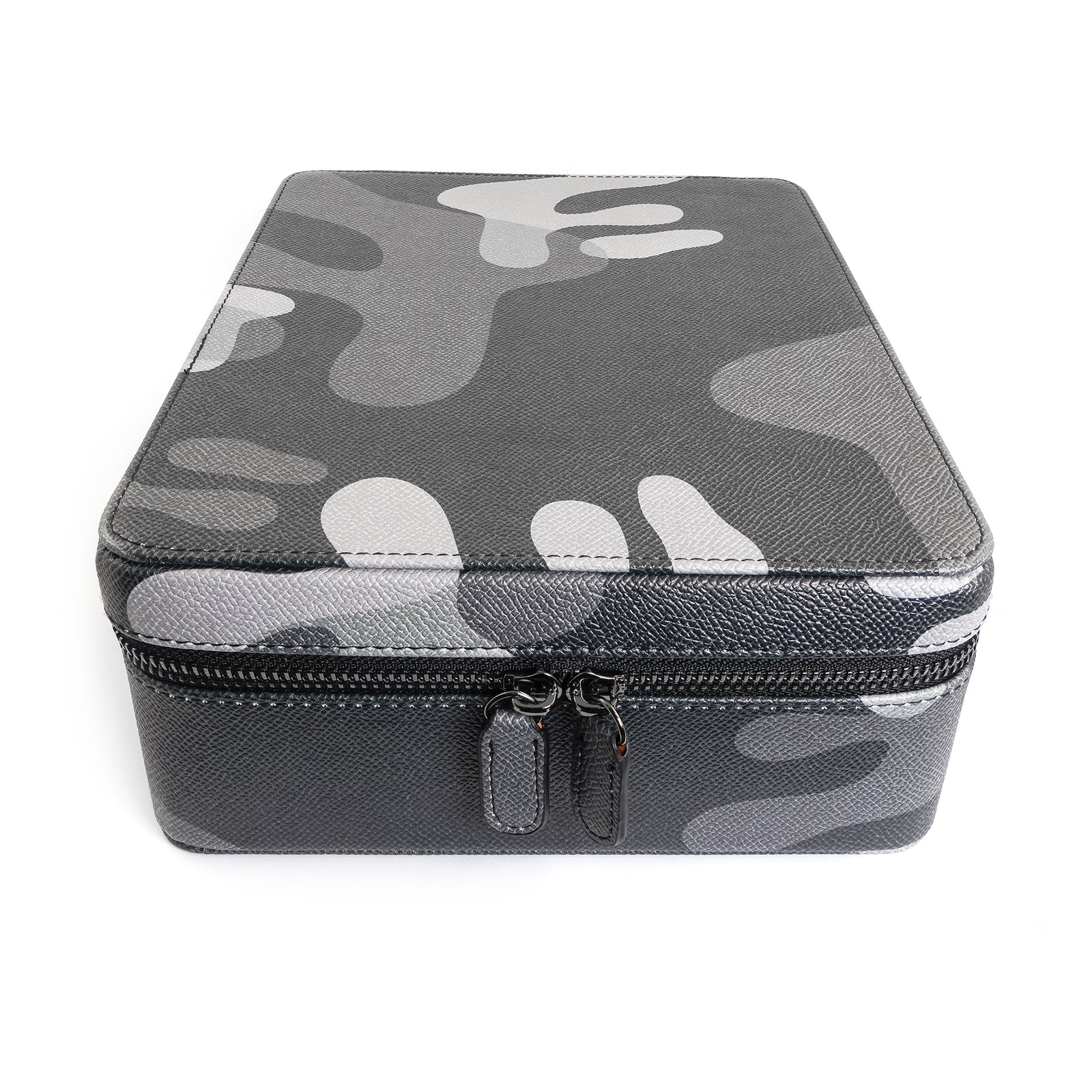 Grey Camo Watch Storage Box - 6 Piece