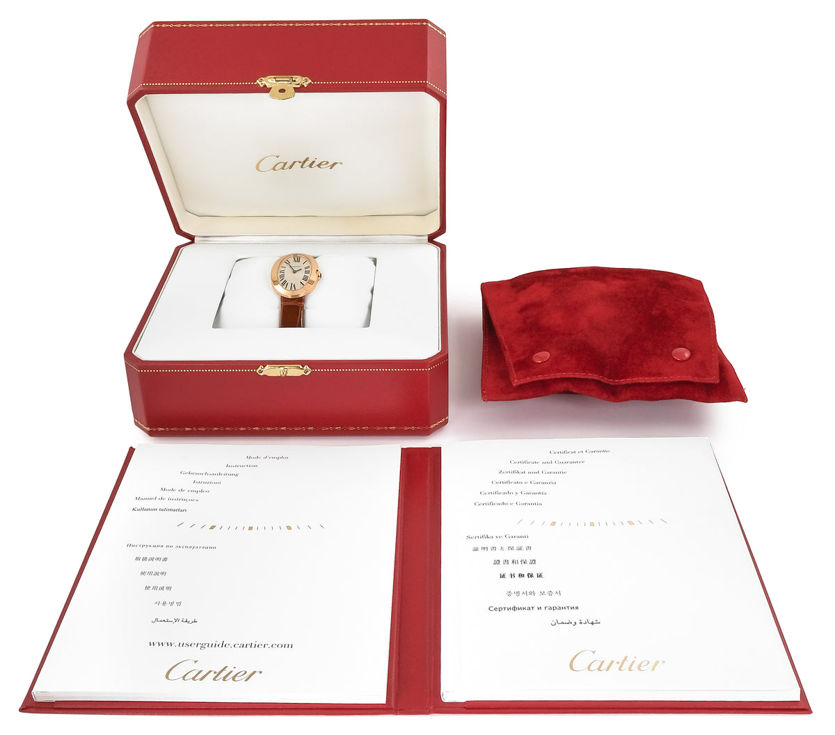 Cartier Baignoire Rose Gold W8000007