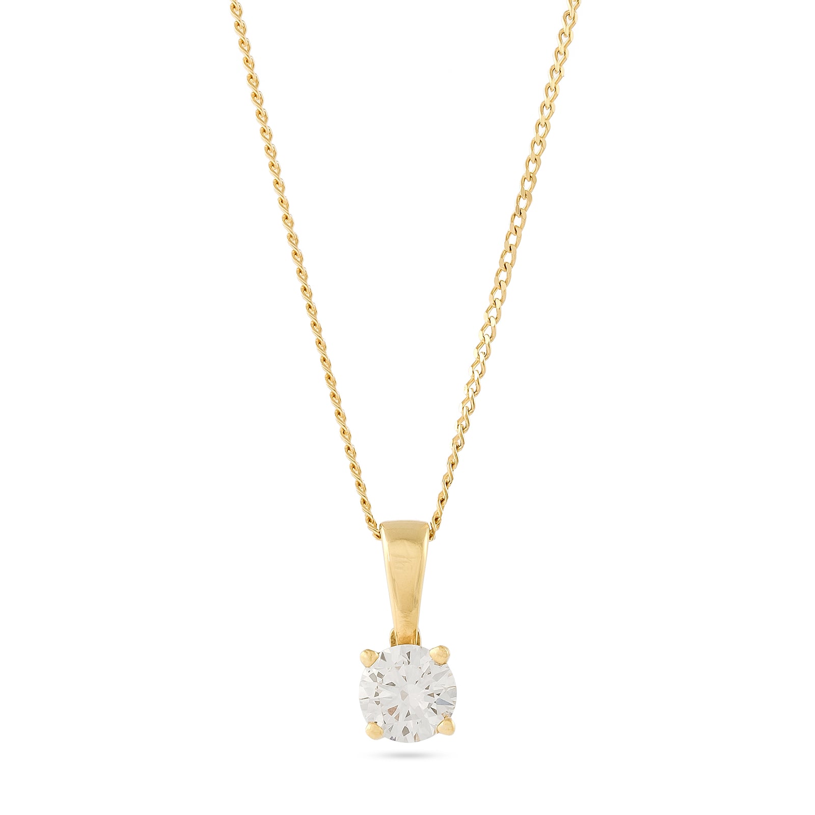 0.30ct Diamond Solitaire Pendant