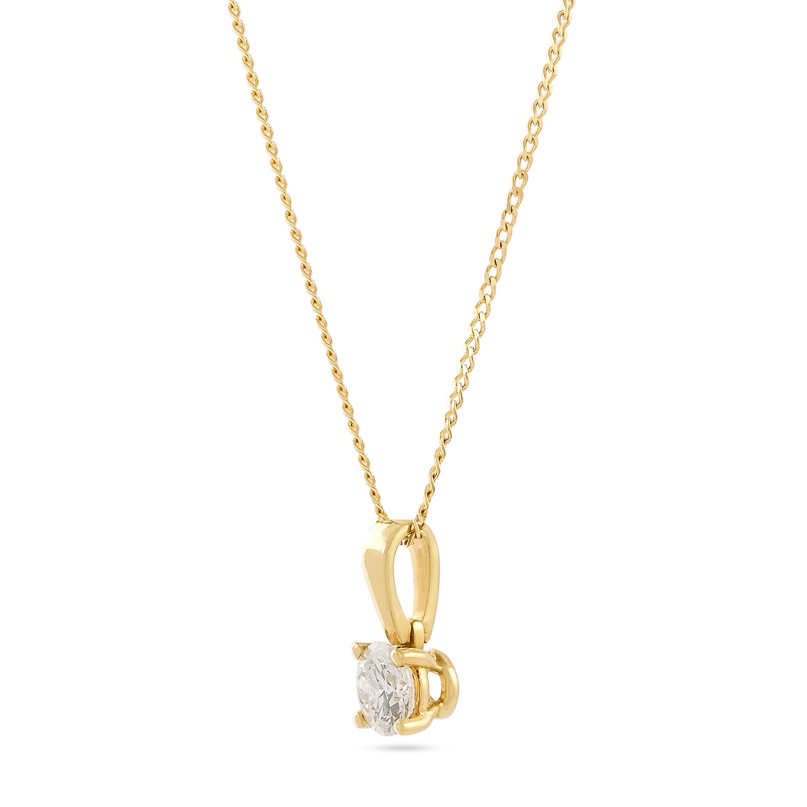 0.30ct Diamond Solitaire Pendant