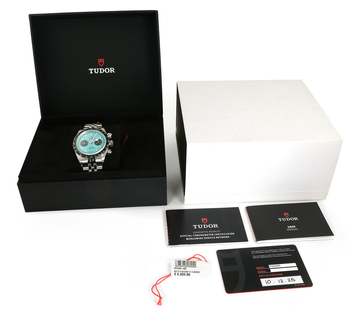 Tudor Black Bay Chronograph M79360N 'Flamingo'