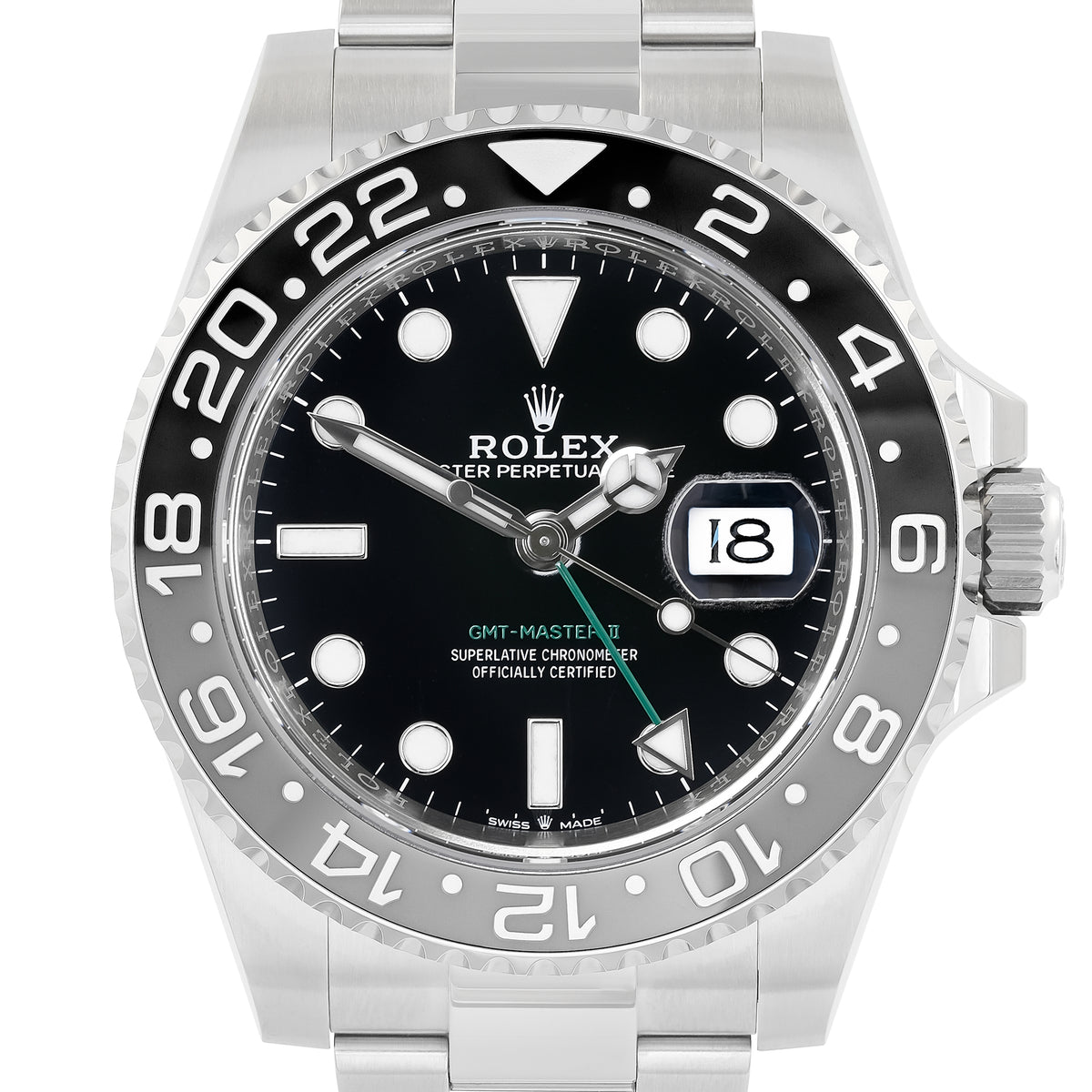 Rolex GMT Master II Bruce Wayne 126710GRNR