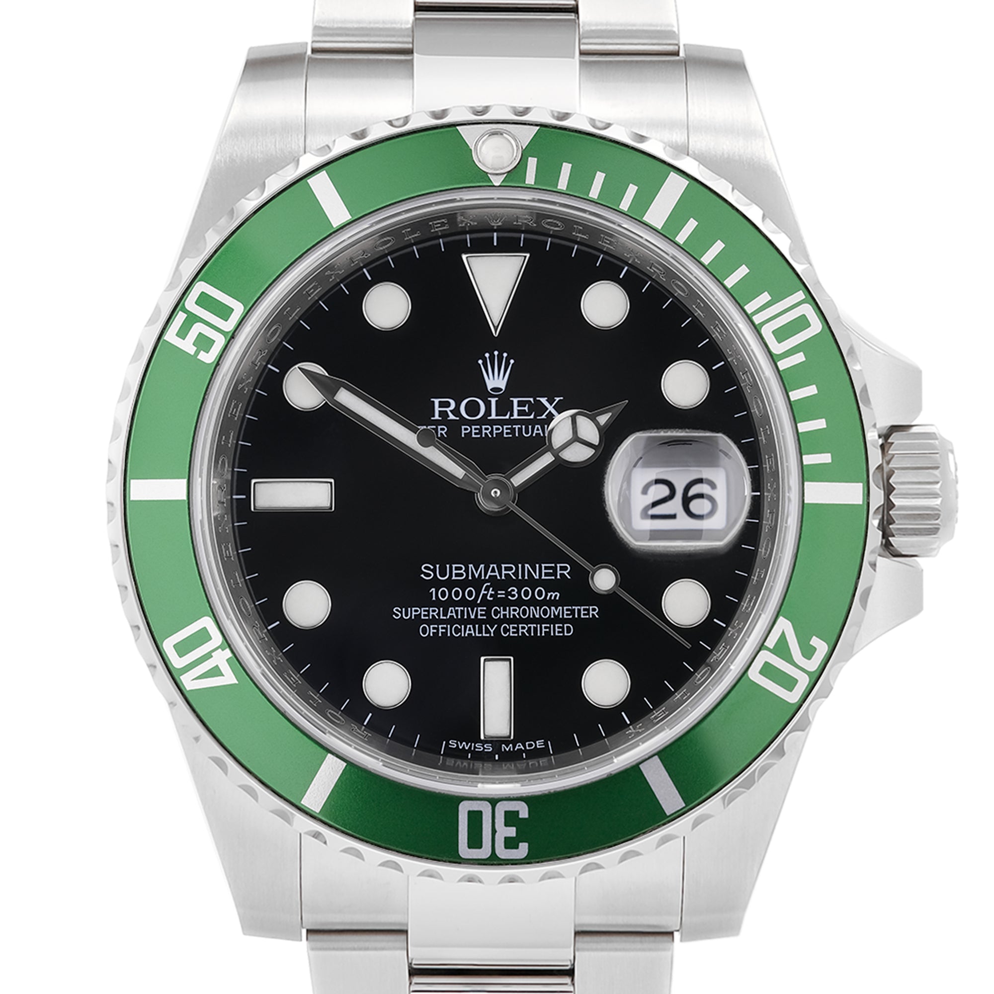 Rolex Submariner 16610LV 'Kermit'