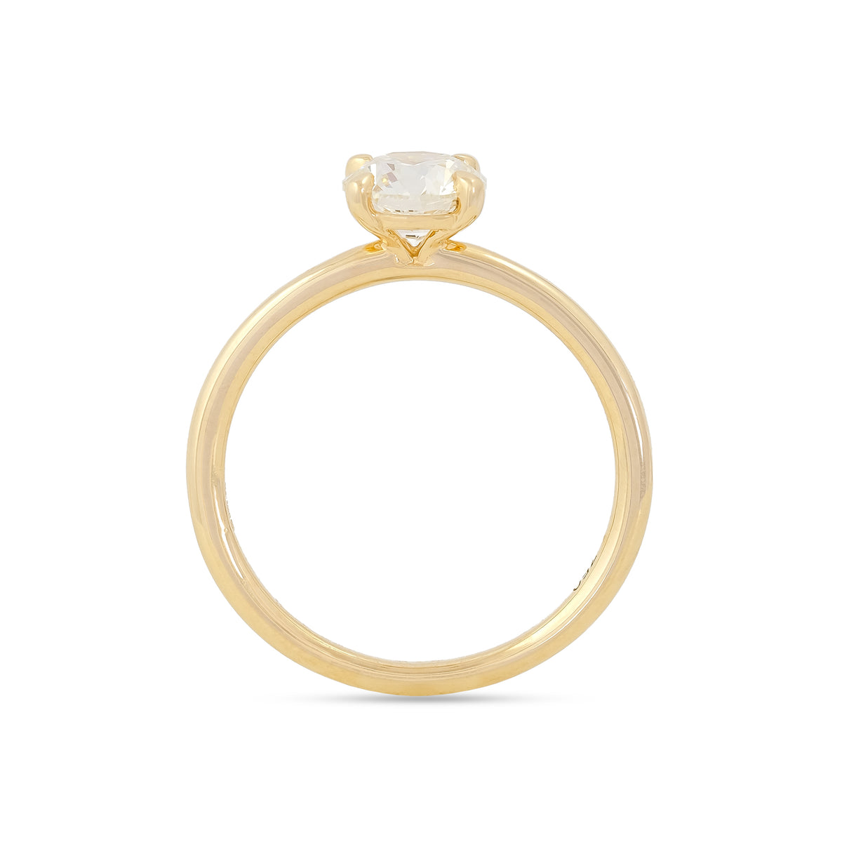 0.95ct Brilliant-Cut Diamond Engagement Ring