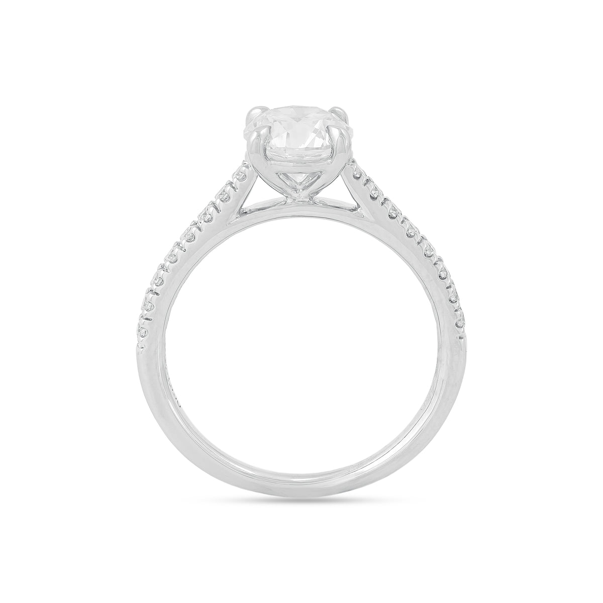 1.23ct Brilliant-Cut Diamond Engagement Ring