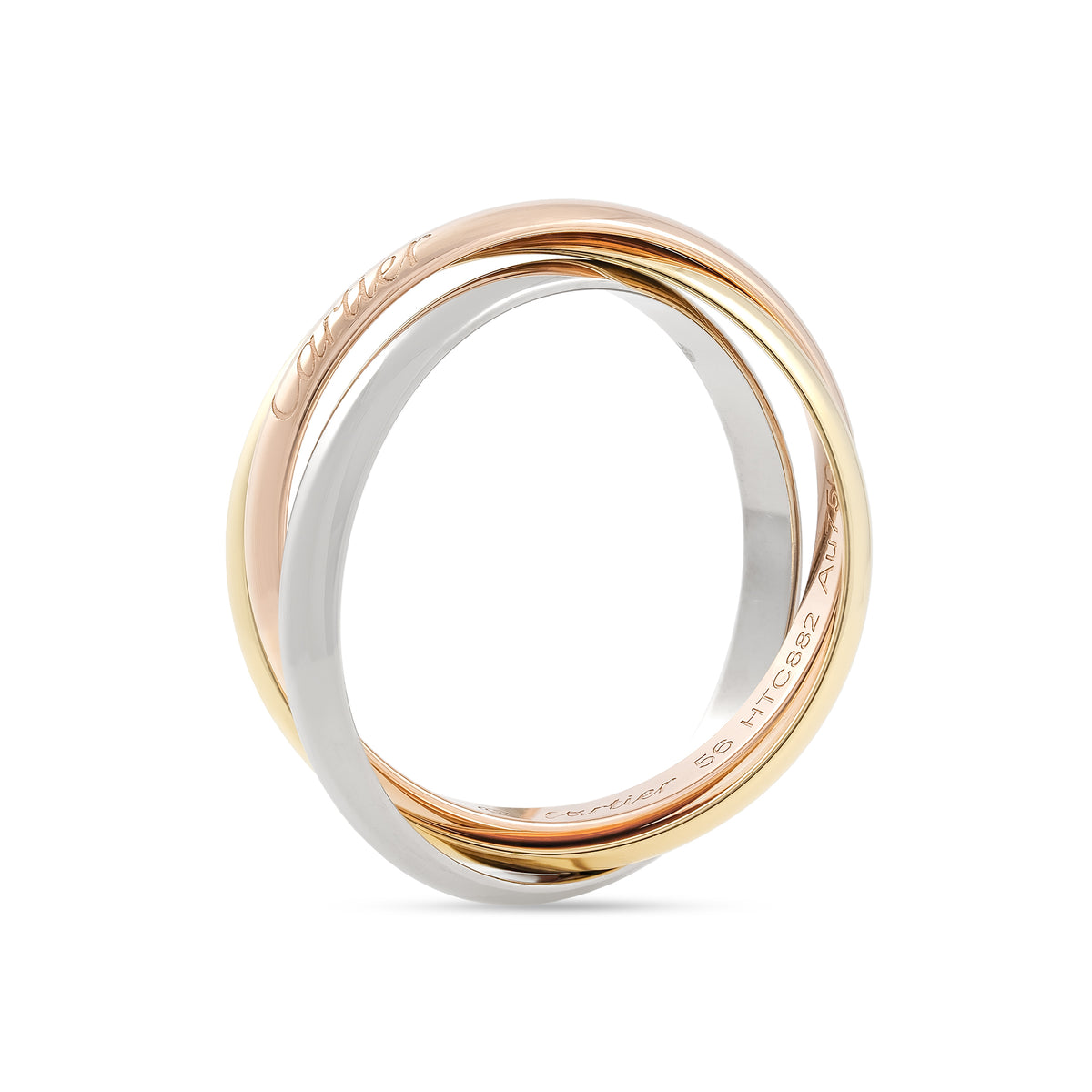 Cartier 18ct Gold Trinity Ring