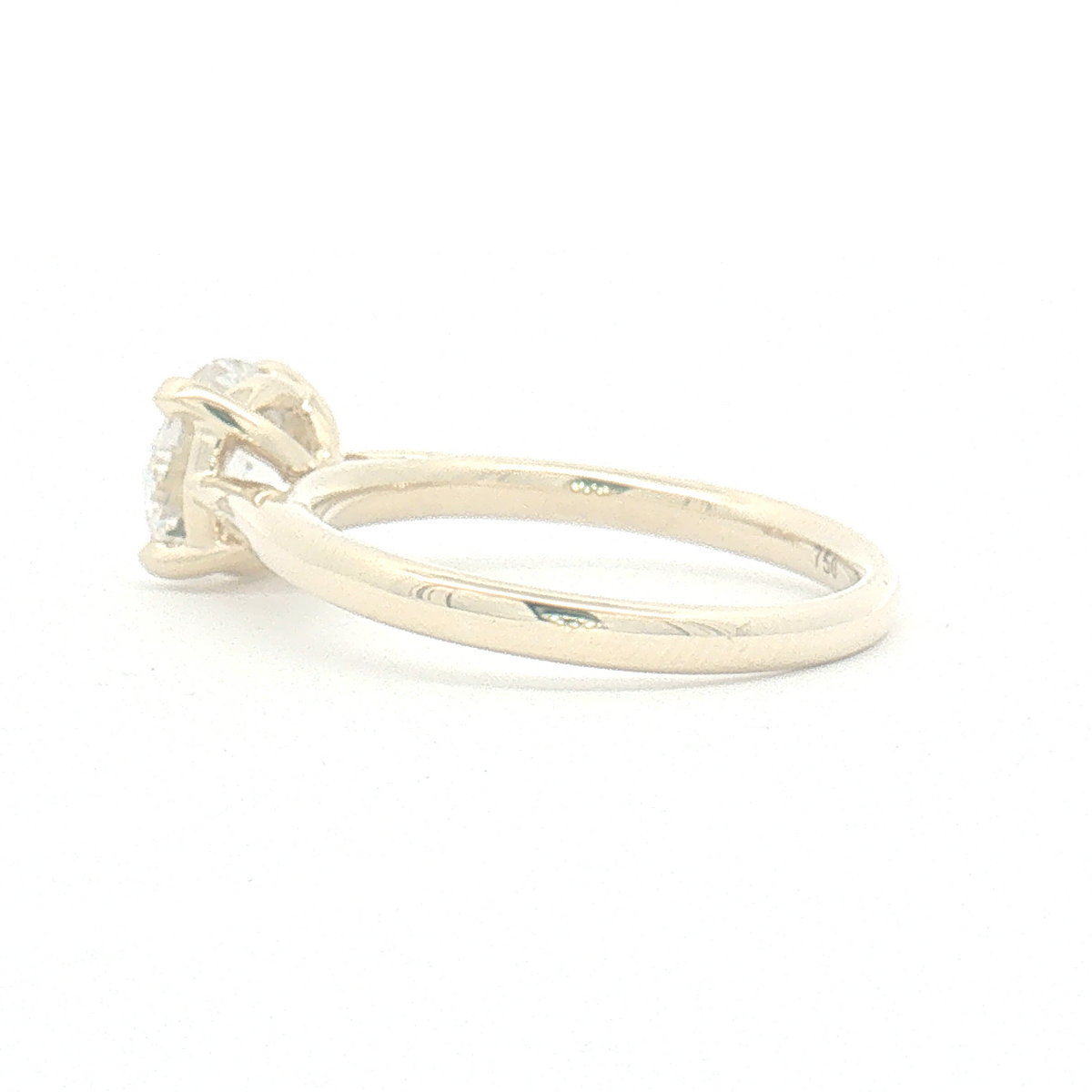 Lab Diamond 1.50ct Round Brilliant-cut Engagement Ring