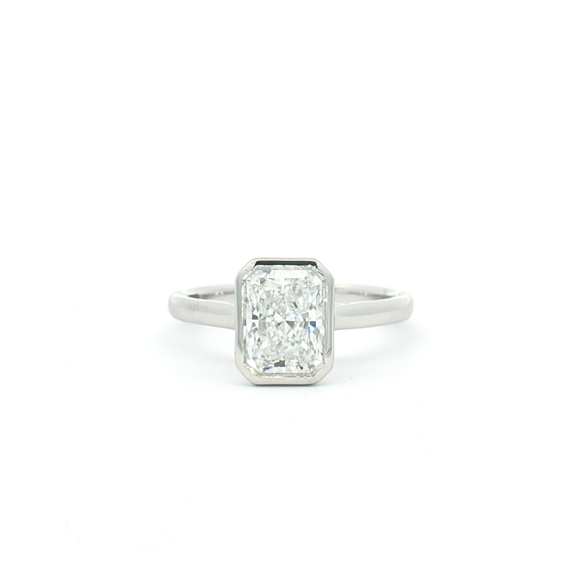 Lab Diamond 1.52ct Radiant-cut Engagement Ring