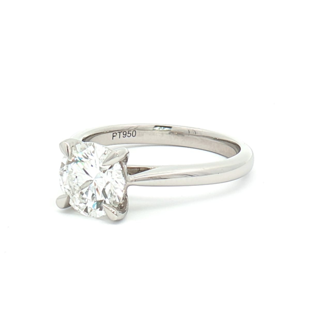 Lab Diamond 1.56ct Brilliant-Cut Solitaire Engagement Ring 2