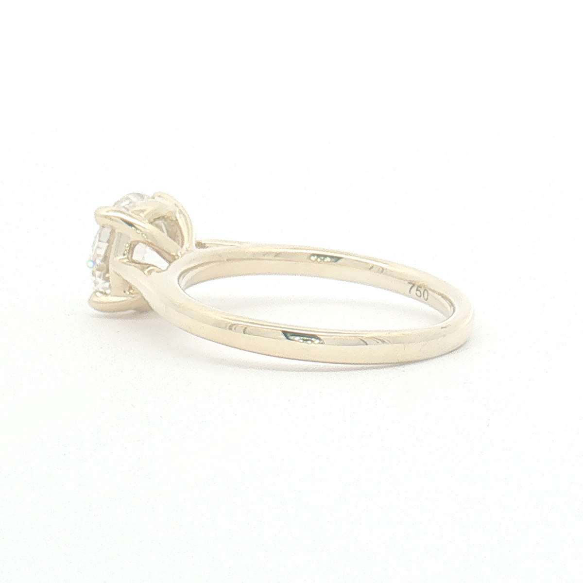Lab Diamond 1.75ct Round Brilliant-cut Engagement Ring