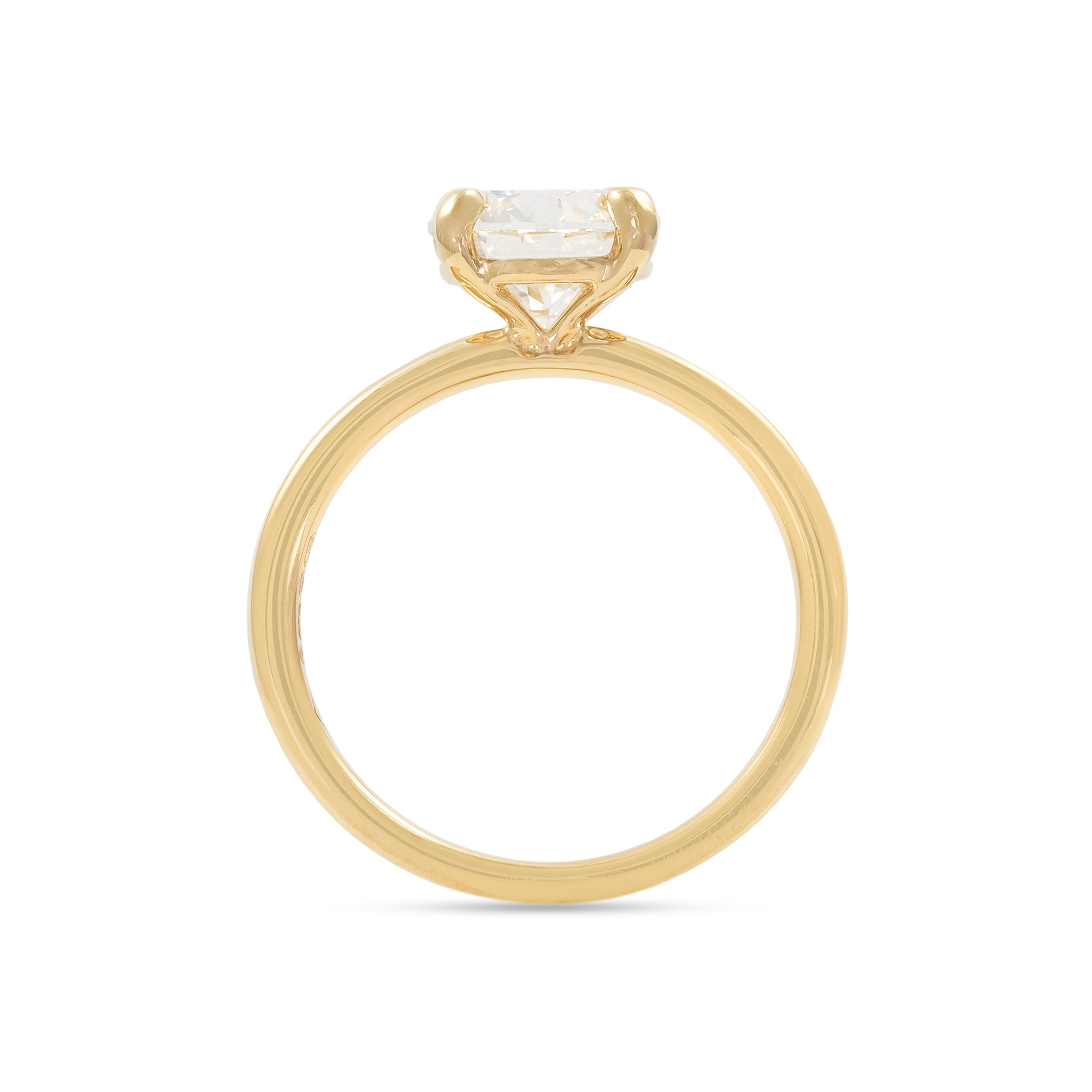 Lab Diamond 2.00ct Brilliant-Cut Solitaire Engagement Ring