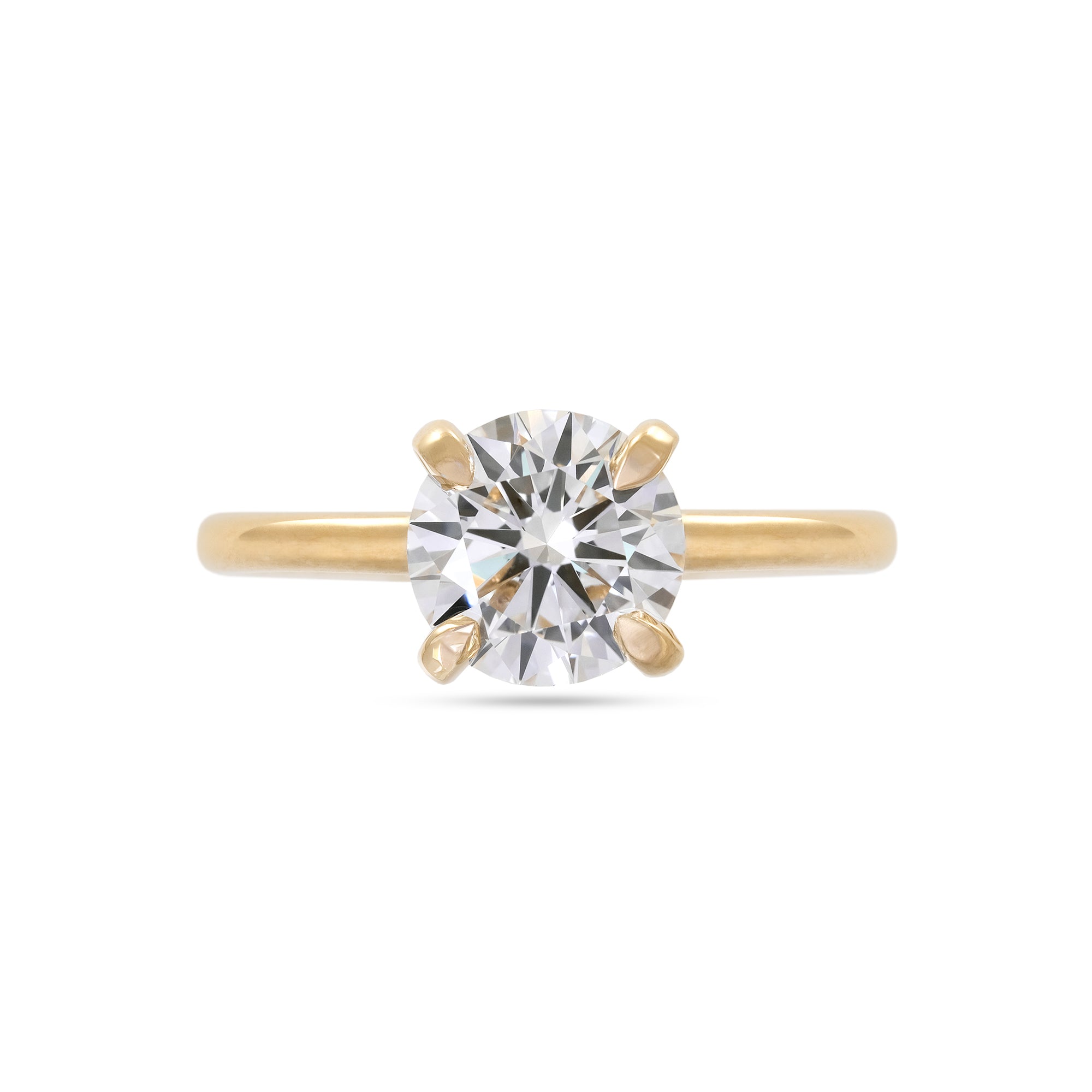 Lab Diamond 2.00ct Brilliant-Cut Solitaire Engagement Ring