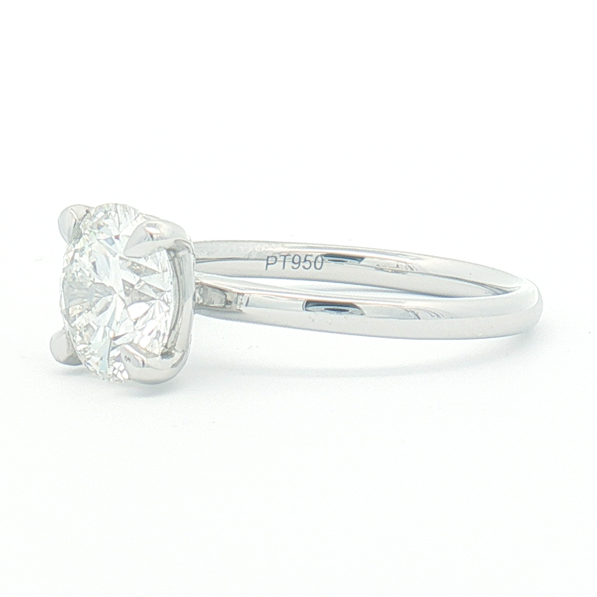 Lab Diamond 2.03ct Brilliant-cut Engagement Ring