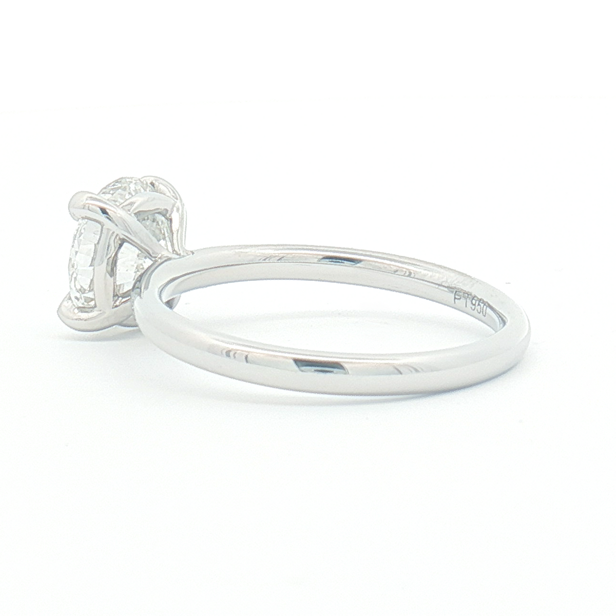 Lab Diamond 2.03ct Brilliant-cut Engagement Ring