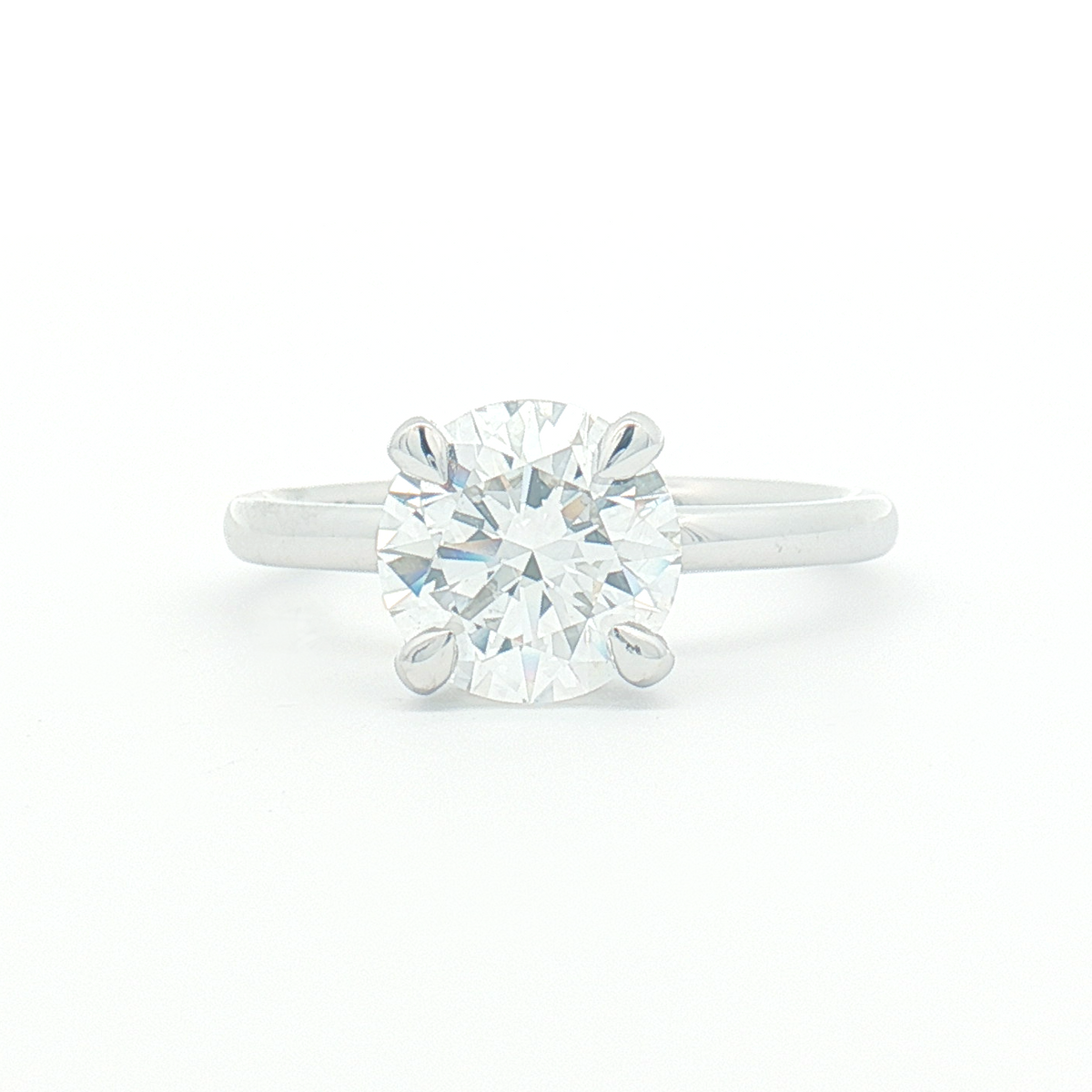 Lab Diamond 2.03ct Brilliant-cut Engagement Ring