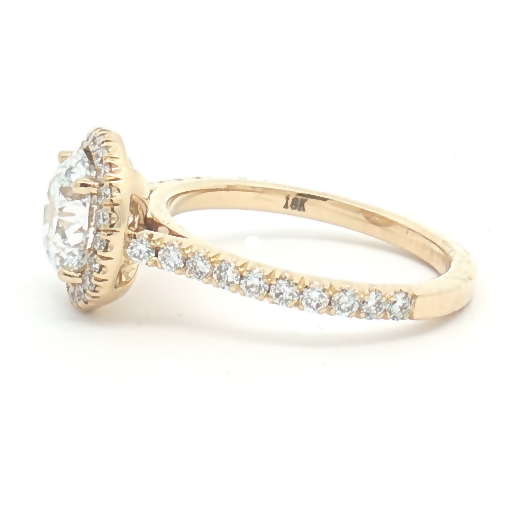 Lab Diamond 2.26ct Brilliant-cut Engagement Ring