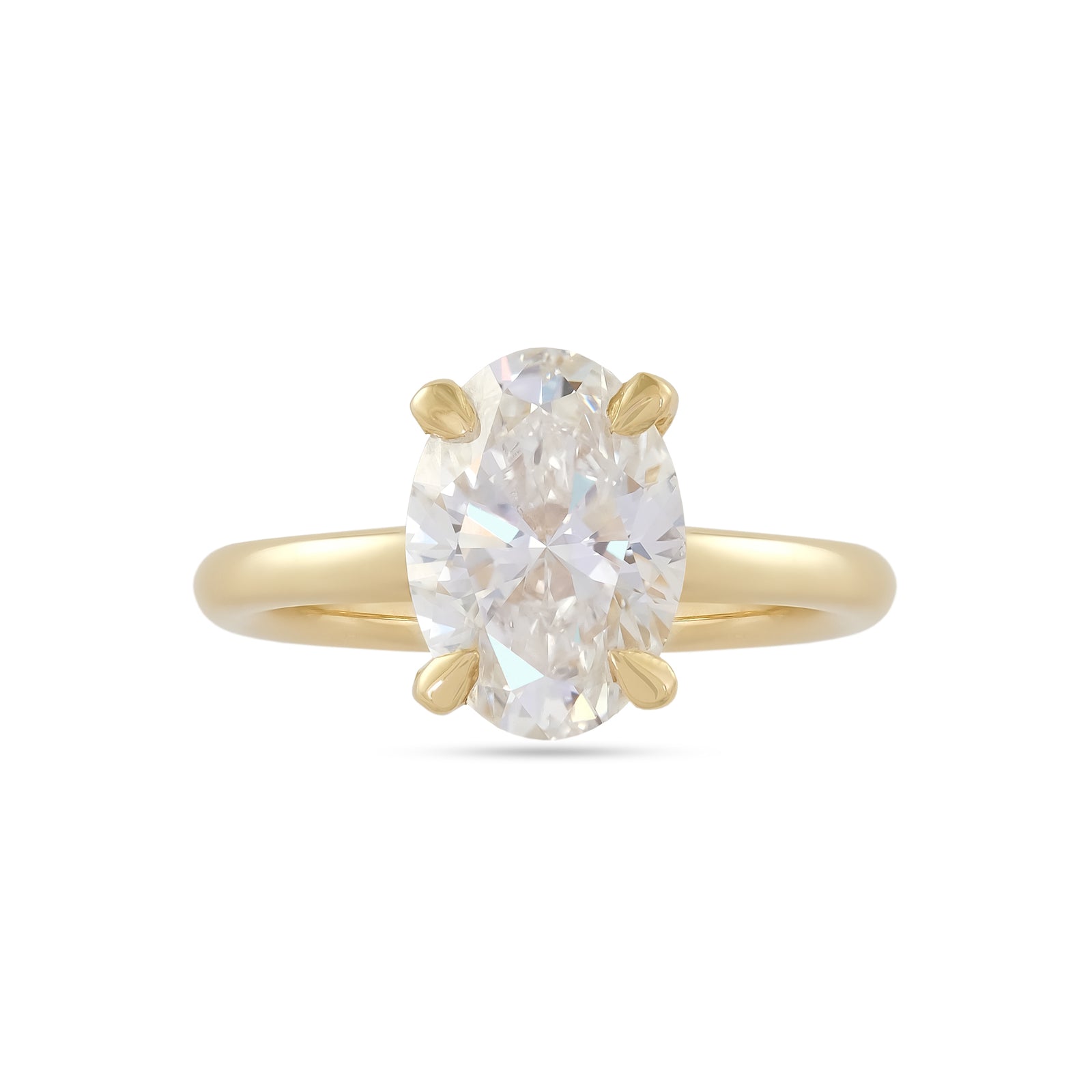 Lab Diamond 2.37ct Oval-Cut Engagement Ring 1