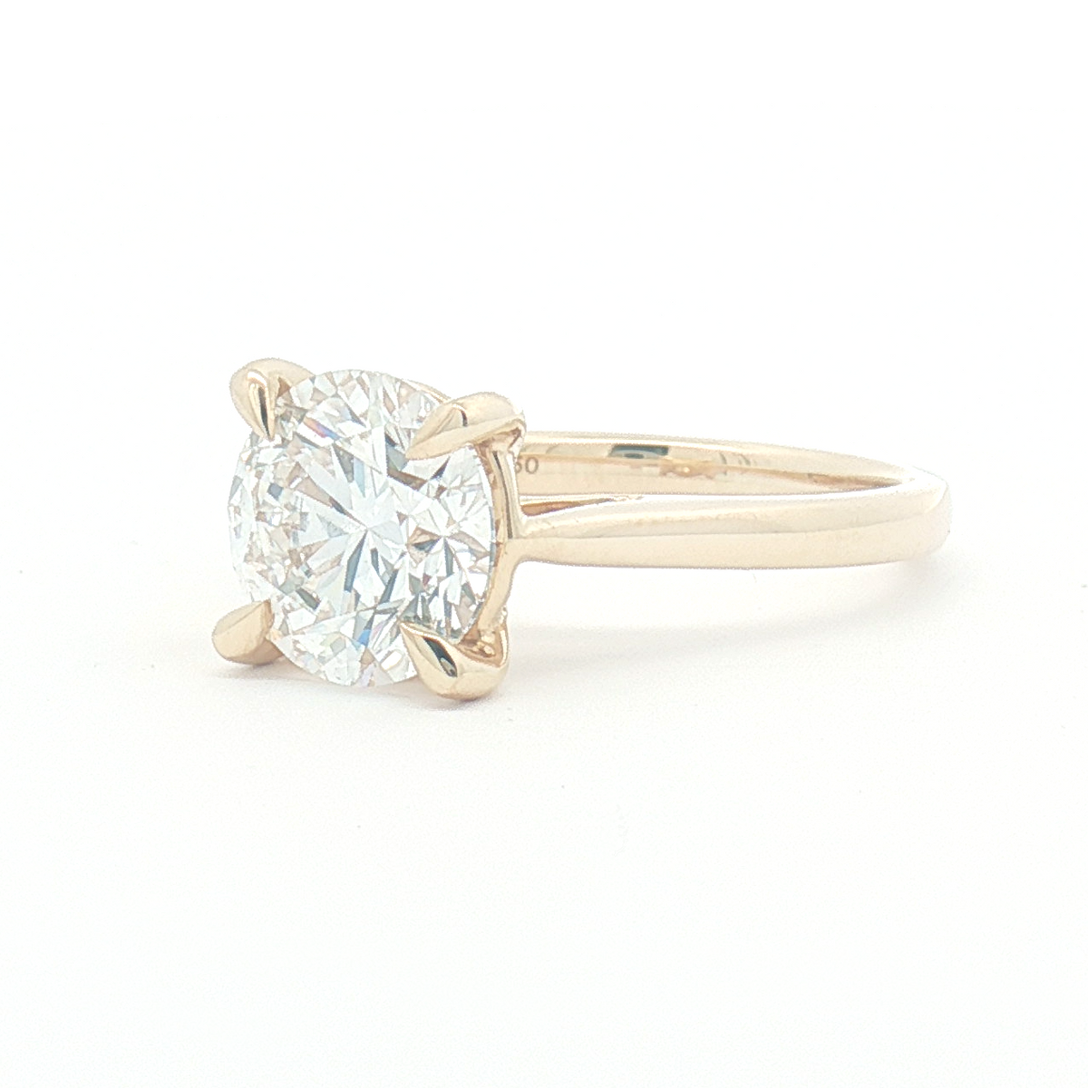 Lab Diamond 3.06ct Brilliant-cut Engagement Ring