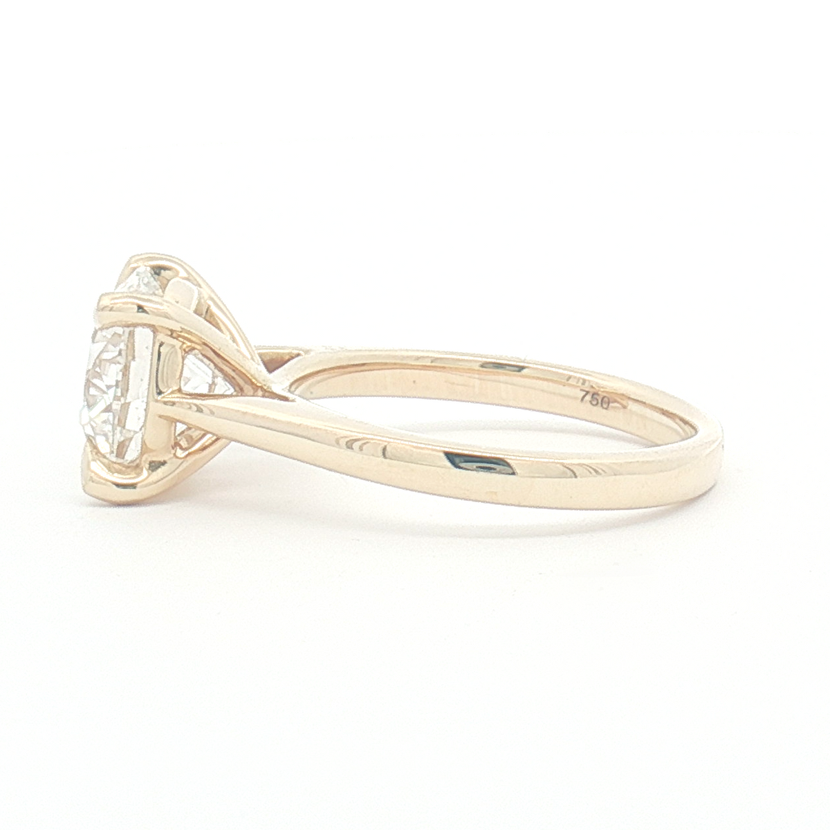 Lab Diamond 3.06ct Brilliant-cut Engagement Ring