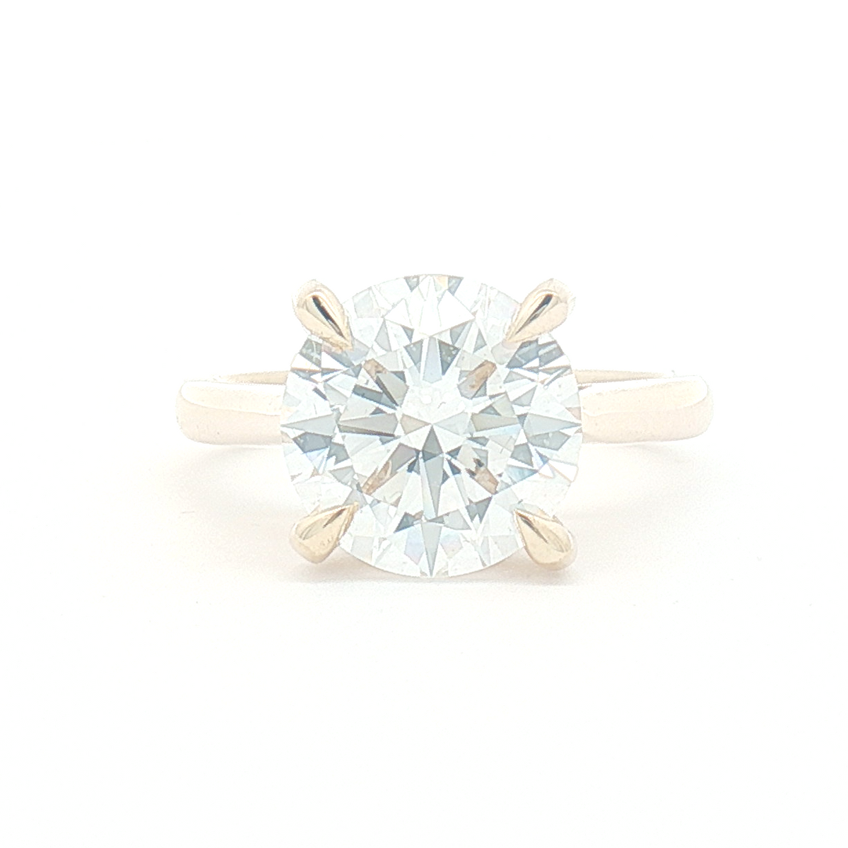 Lab Diamond 4.00ct Brilliant-cut Engagement Ring