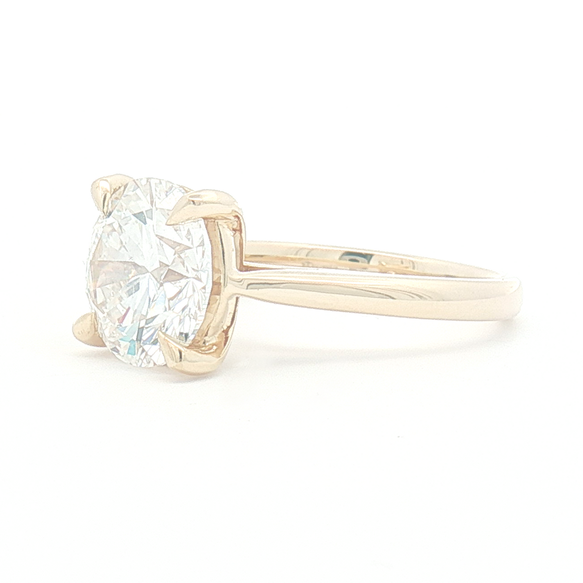 Lab Diamond 4.00ct Brilliant-cut Engagement Ring