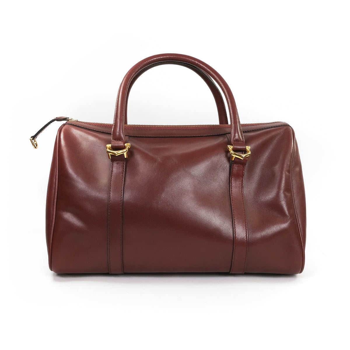 Must De Cartier Boston Leather Bag