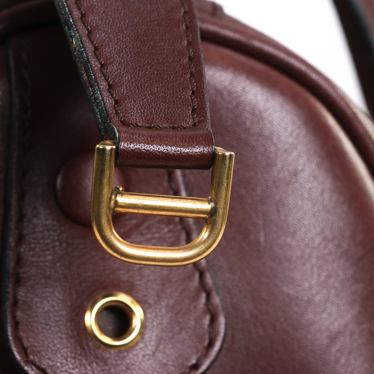 Must De Cartier Boston Leather Bag