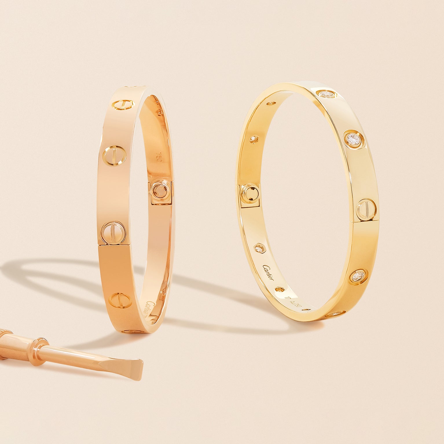 Designer Inspired Stack Bracelet